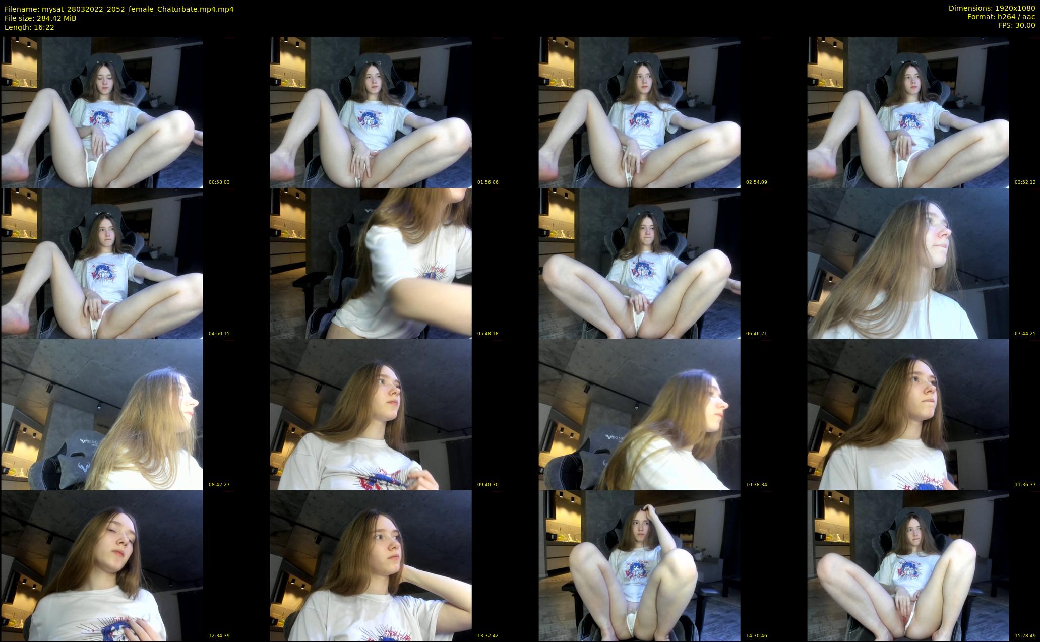 mysat — 17 minute Chaturbate female cam show recording, 1080p, Mar 28, 2022