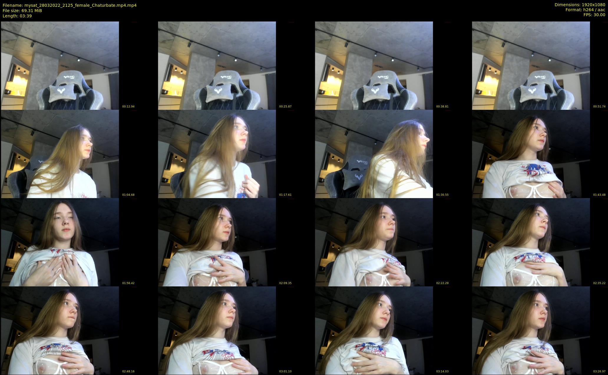 mysat — 4 minute Chaturbate female cam show recording, 1080p, Mar 28, 2022