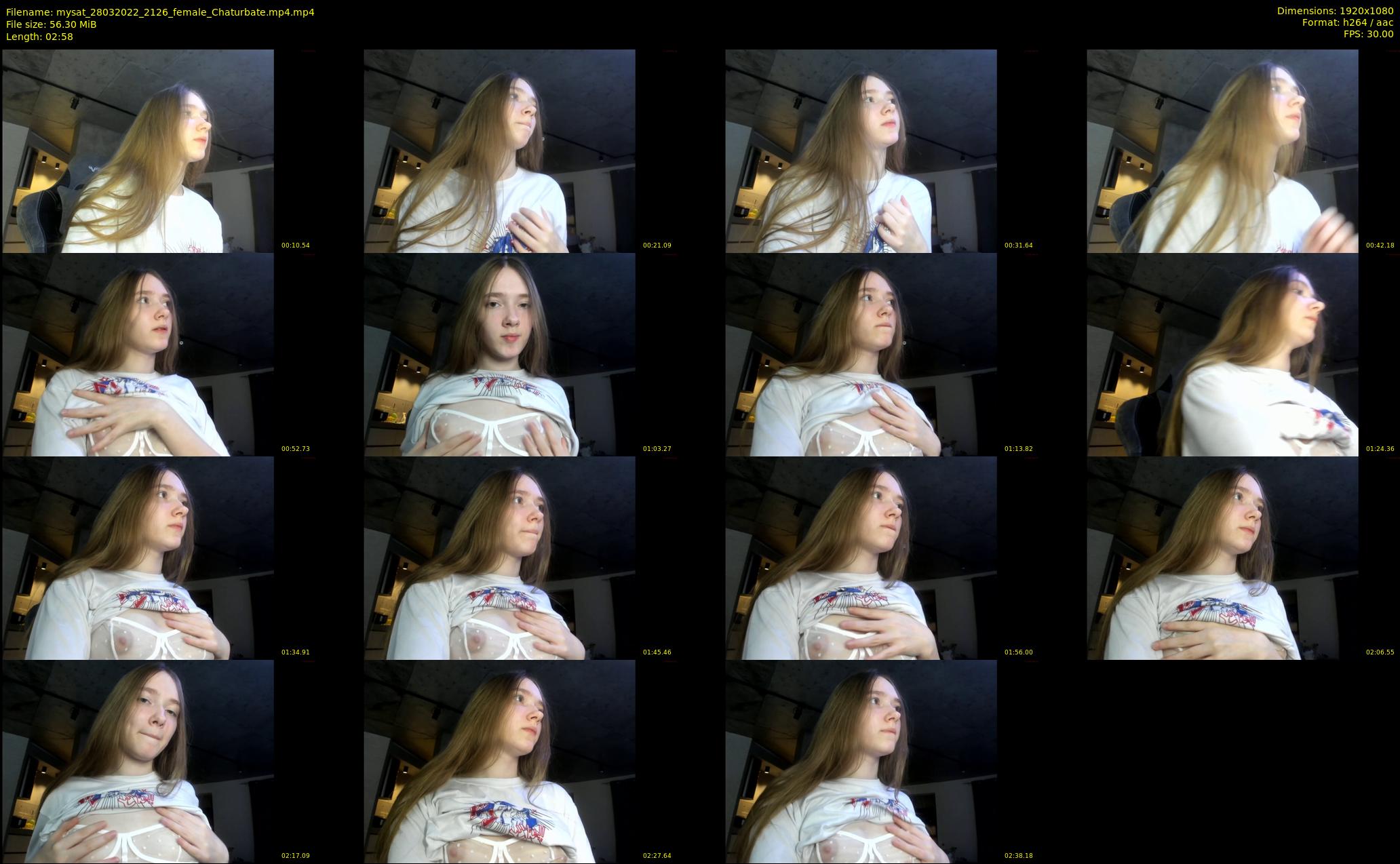 mysat — 3 minute Chaturbate female cam show recording, 1080p, Mar 28, 2022