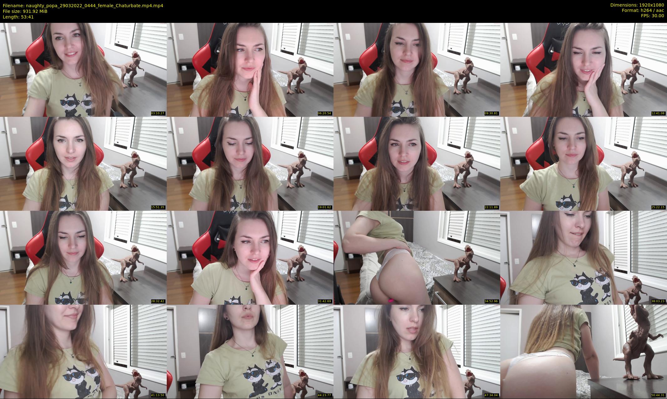 naughty_popa — 54 minute Chaturbate female cam show recording, 1080p, Mar 29, 2022