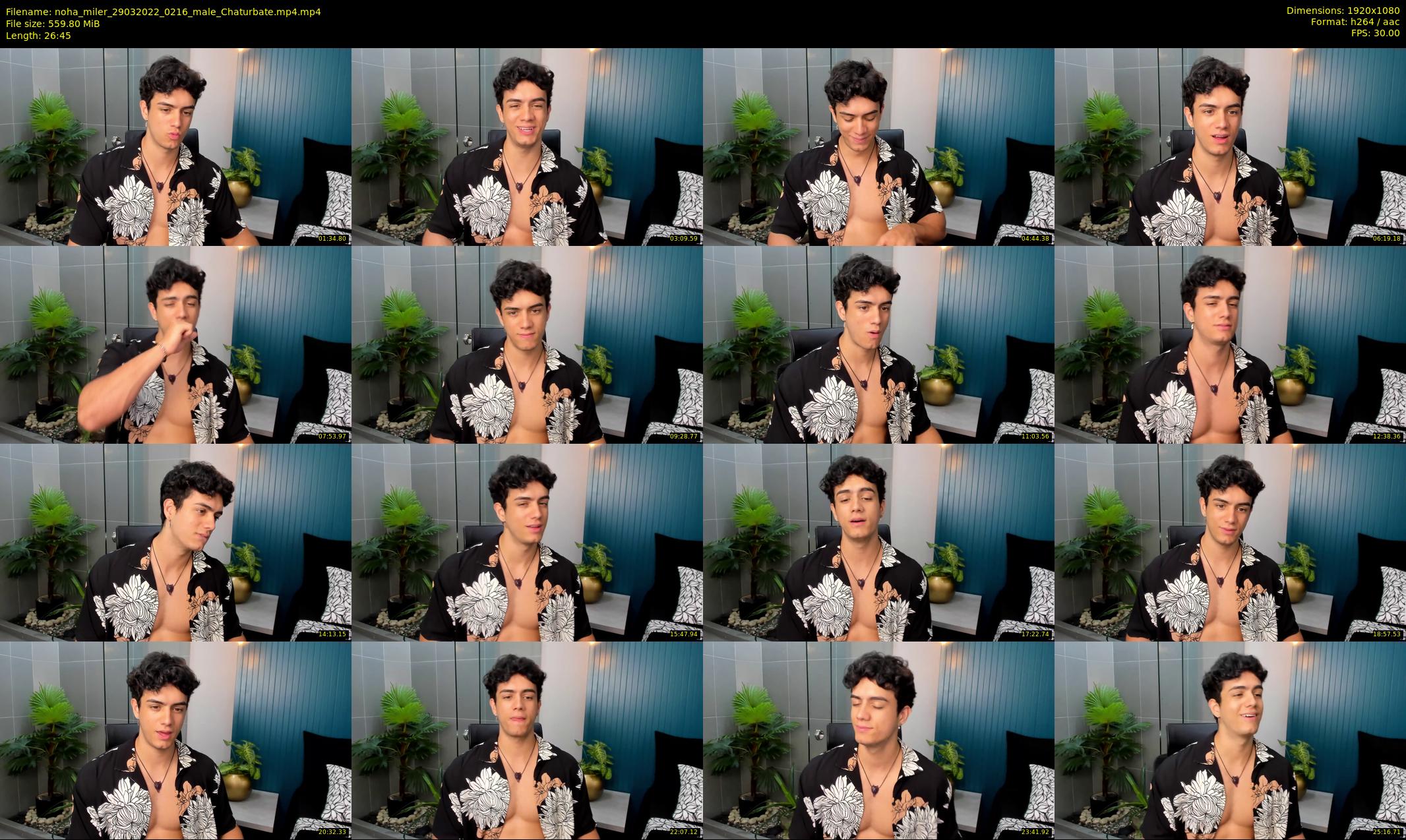 noha_miler — 27 minute Chaturbate male cam show recording, 1080p, Mar 29, 2022