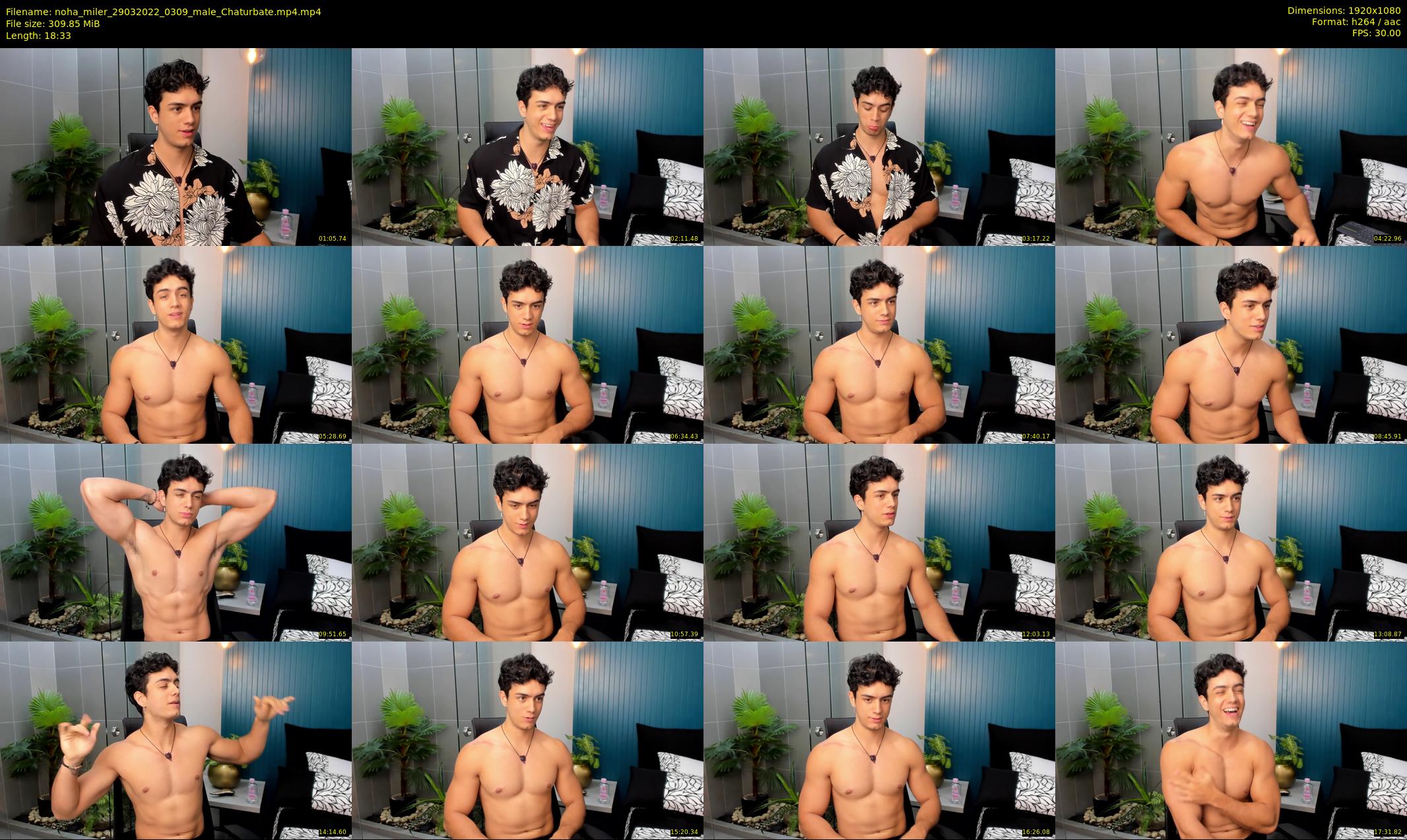 noha_miler — 19 minute Chaturbate male cam show recording, 1080p, Mar 29, 2022