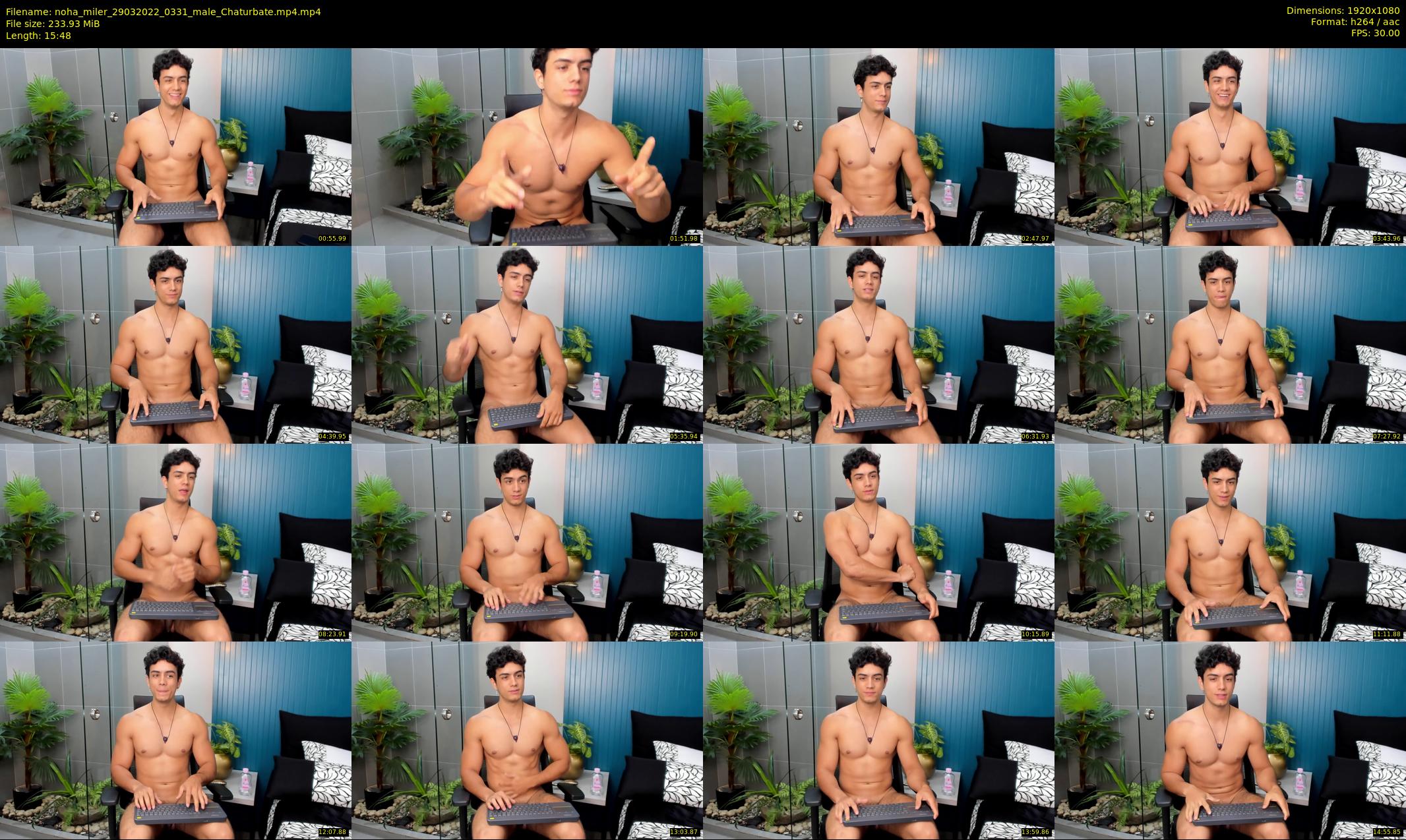noha_miler — 16 minute Chaturbate male cam show recording, 1080p, Mar 29, 2022