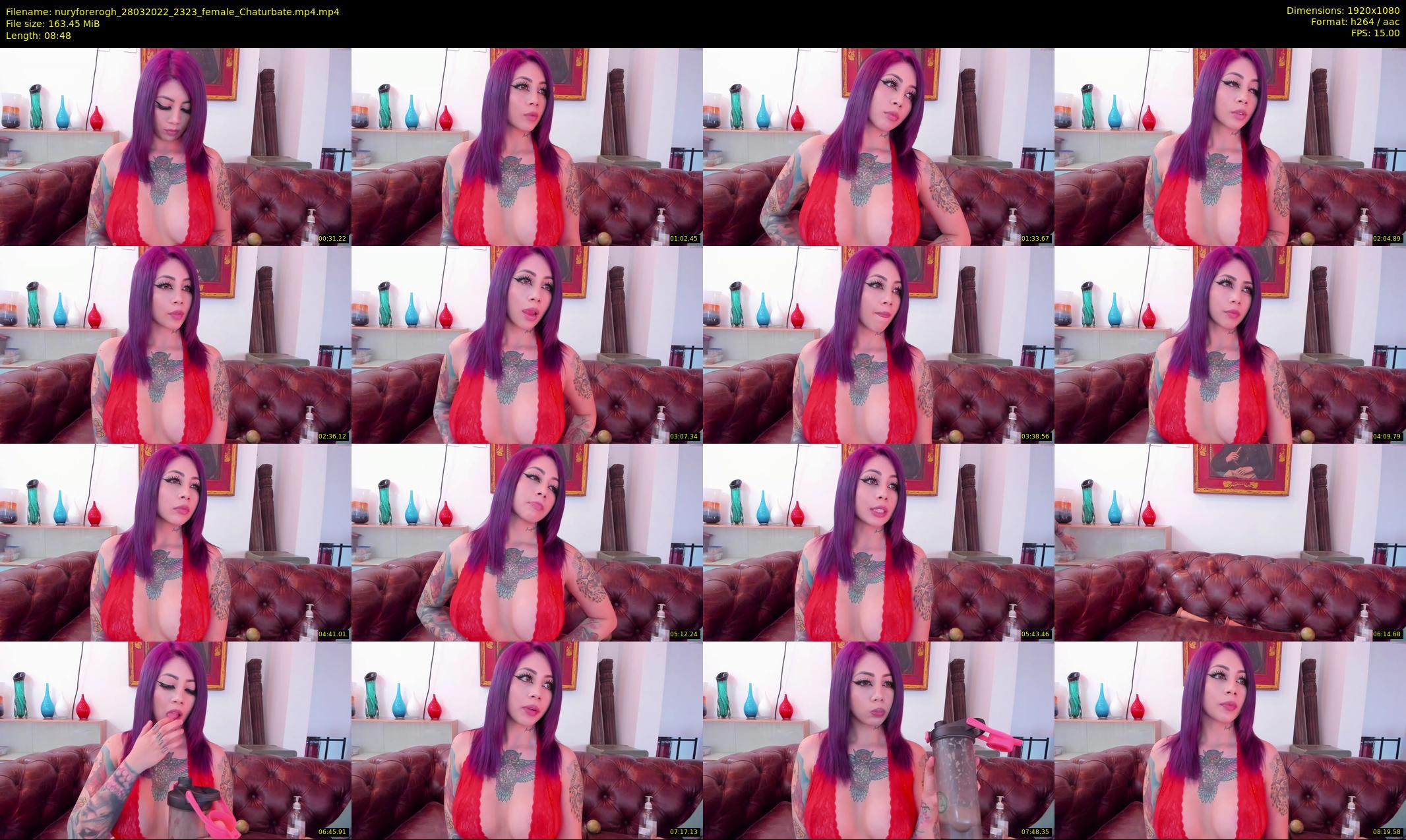 nuryforerogh — 9 minute Chaturbate female cam show recording, 1080p, Mar 28, 2022