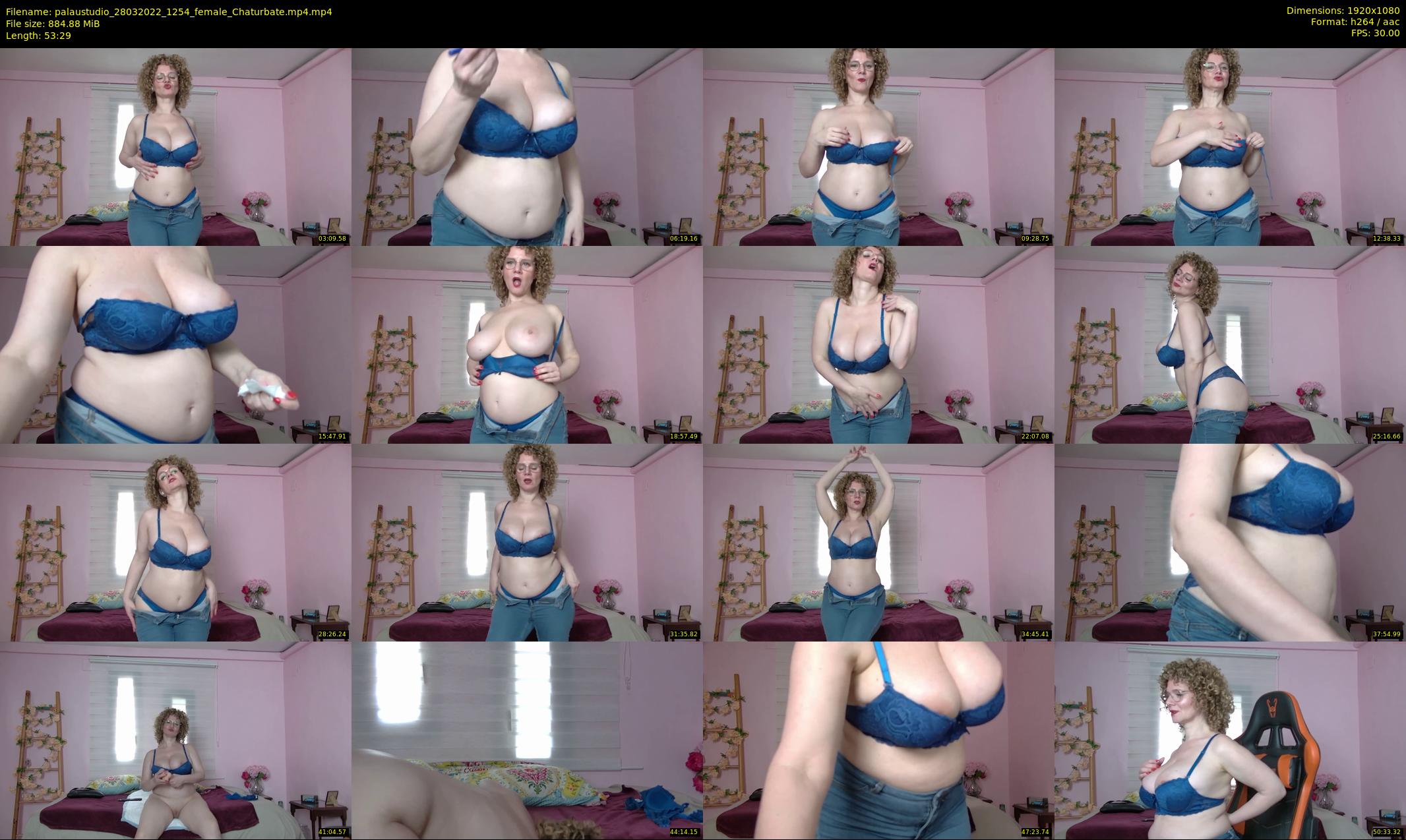 palaustudio — 54 minute Chaturbate female cam show recording, 1080p, Mar 28, 2022