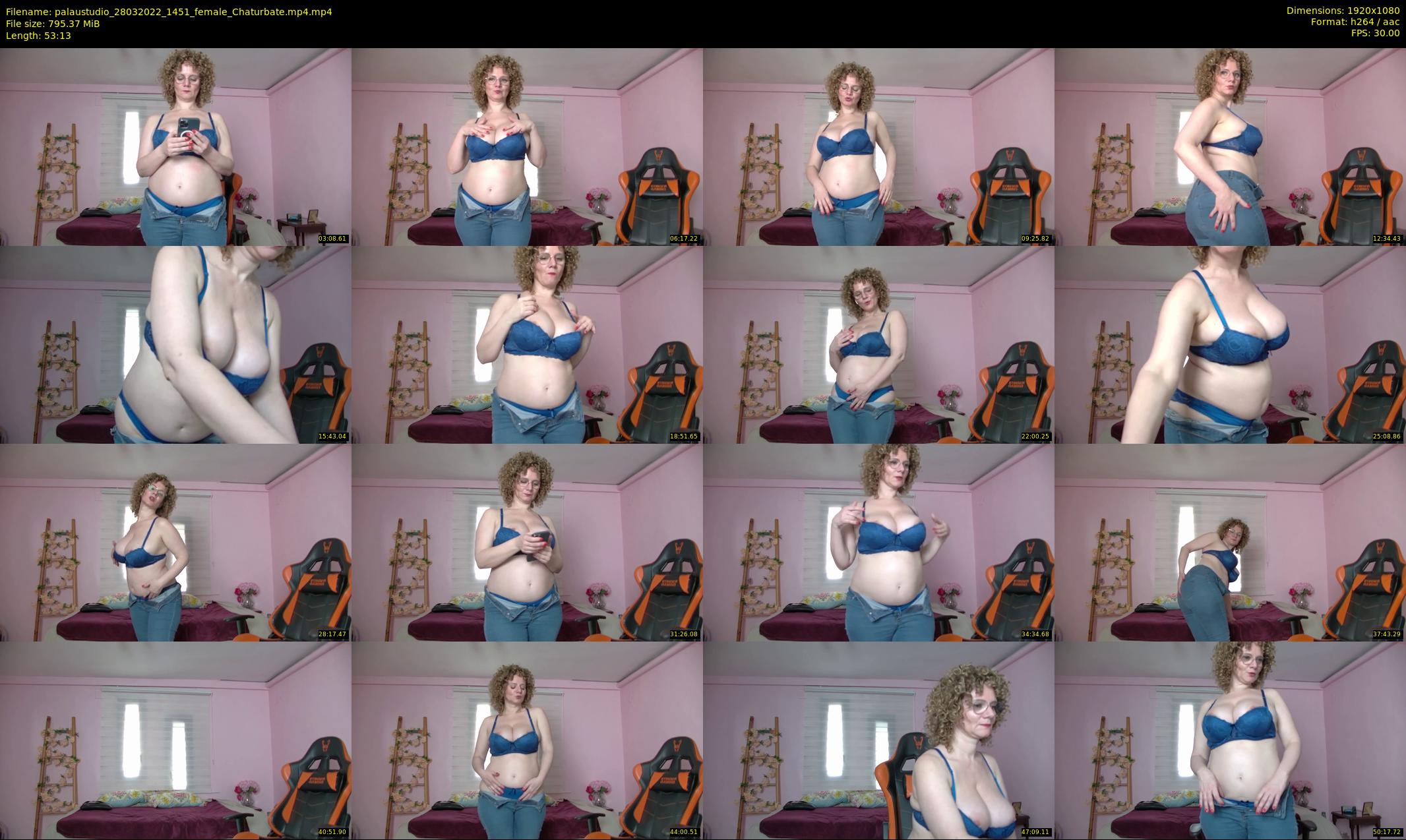 palaustudio — 54 minute Chaturbate female cam show recording, 1080p, Mar 28, 2022