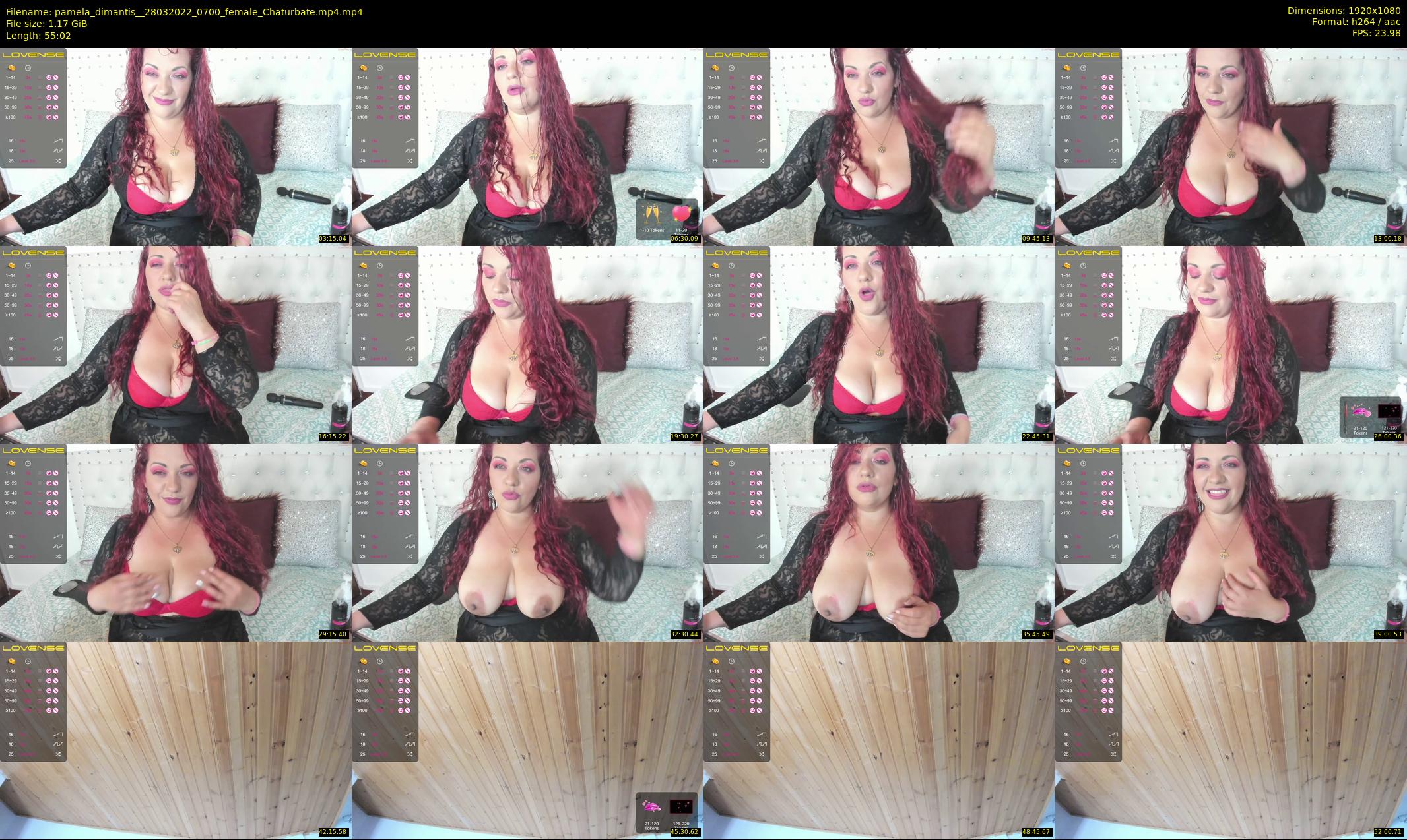 pamela_dimantis_ — 56 minute Chaturbate female cam show recording, 1080p, Mar 28, 2022