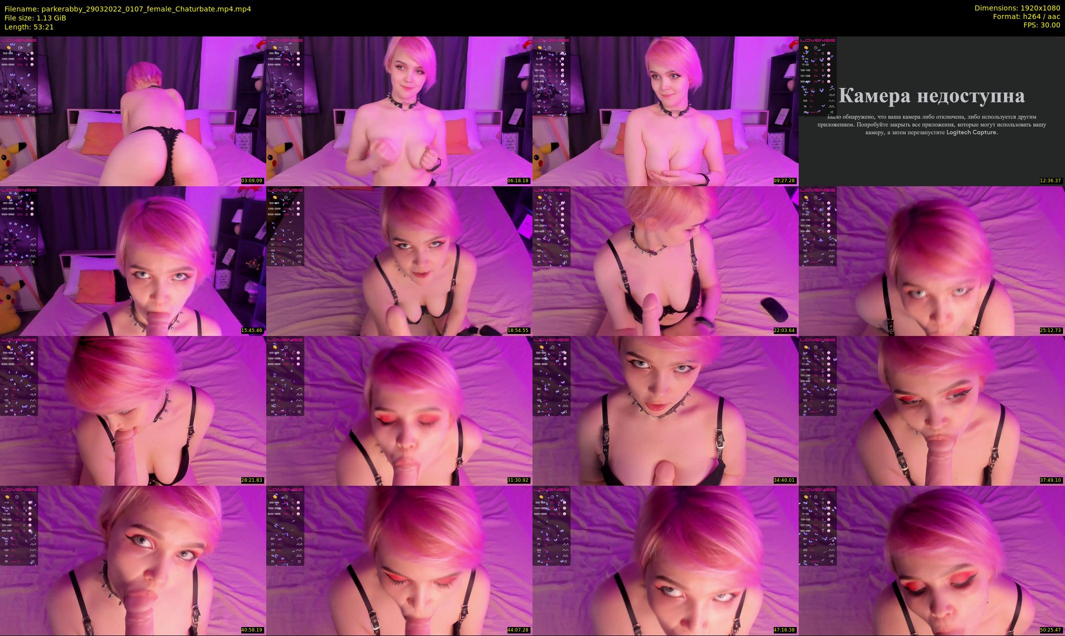 parkerabby — 54 minute Chaturbate couple cam show recording, 1080p, Mar 29, 2022