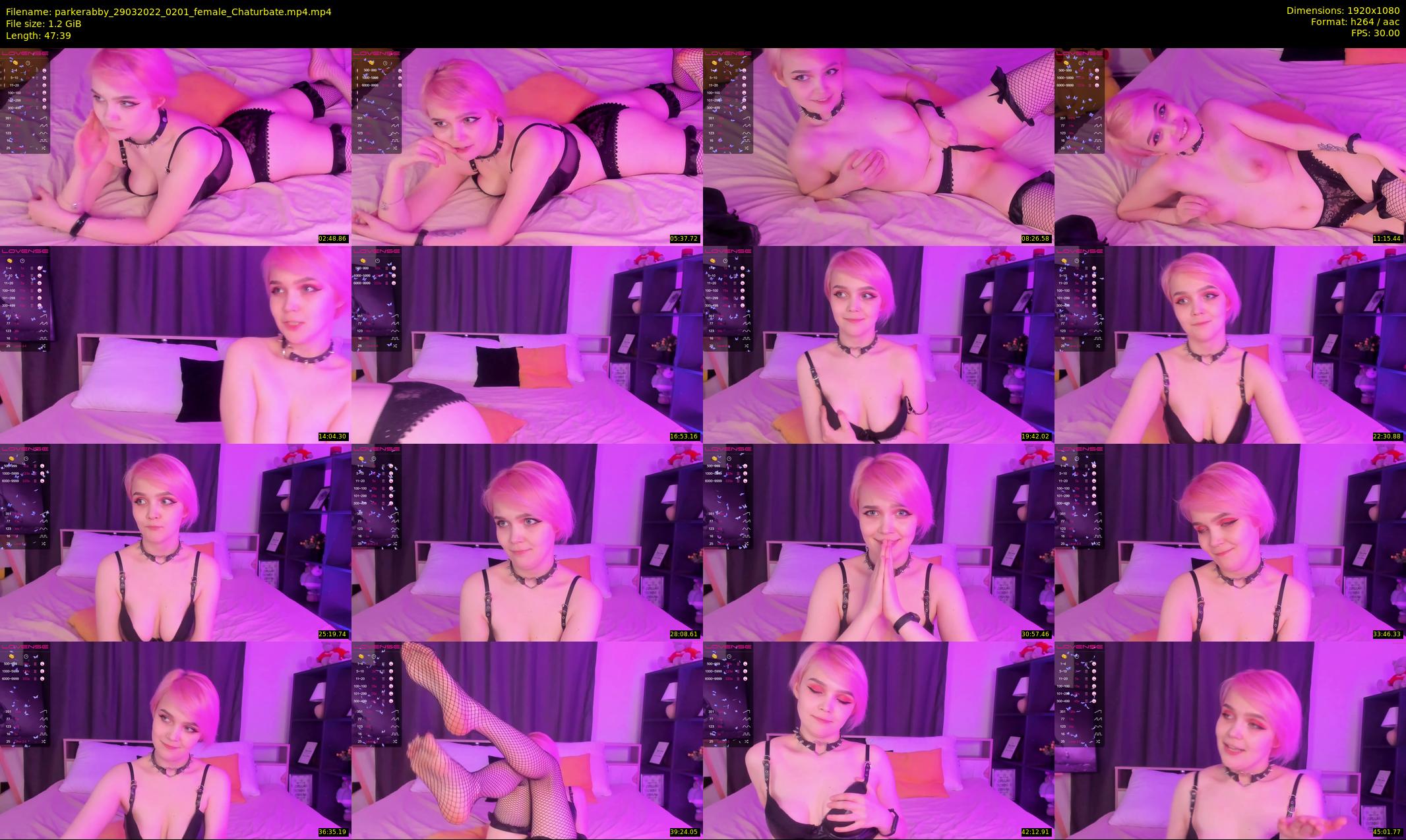 parkerabby — 48 minute Chaturbate couple cam show recording, 1080p, Mar 29, 2022