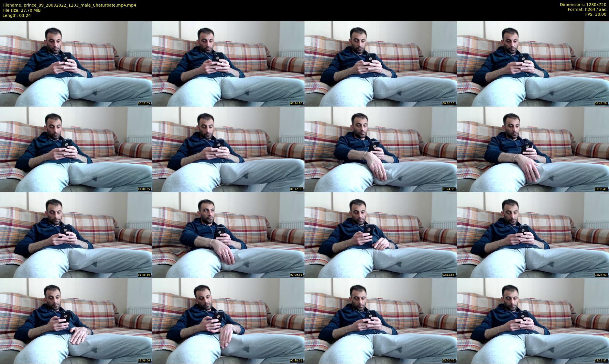 prince_89 — 4 minute Chaturbate male cam show recording, 720p, Mar 28, 2022