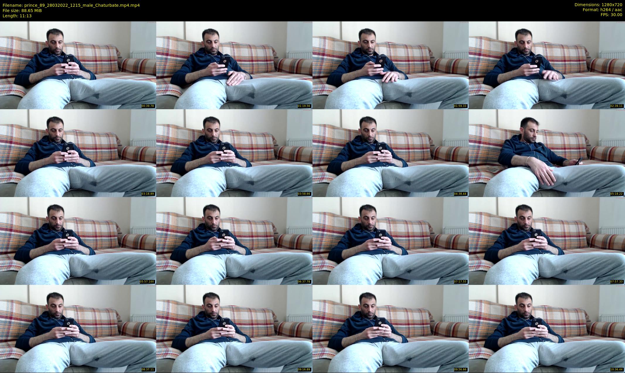 prince_89 — 12 minute Chaturbate male cam show recording, 720p, Mar 28, 2022