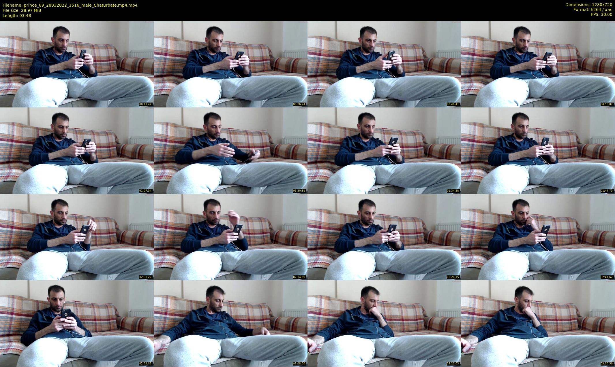 prince_89 — 4 minute Chaturbate male cam show recording, 720p, Mar 28, 2022