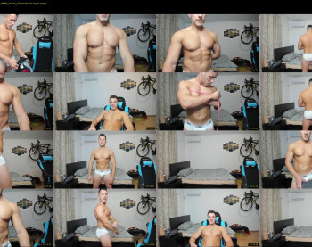 roberto4ever — 100 minute Chaturbate male cam show recording, 720p, Mar 28, 2022