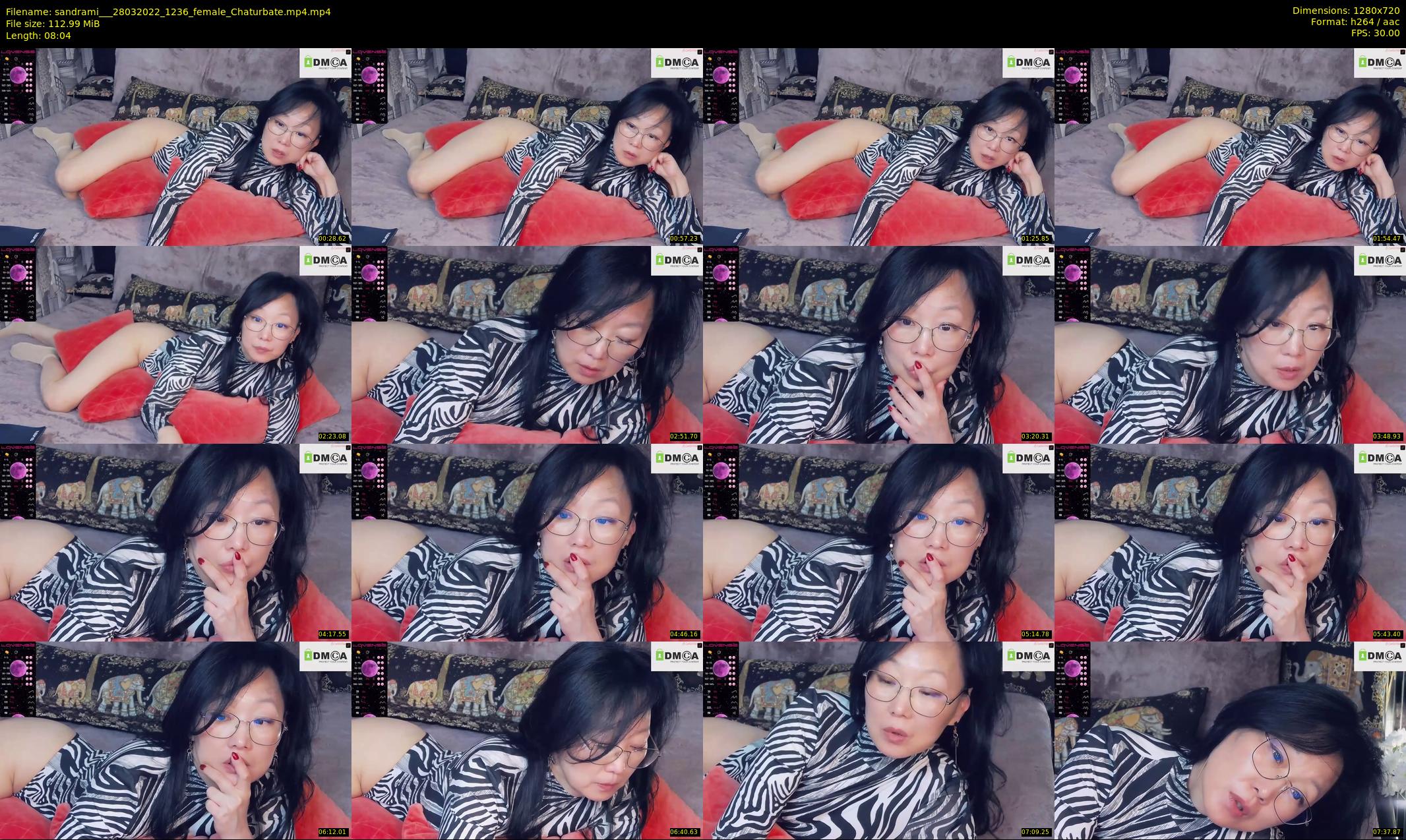 sandrami__ — 9 minute Chaturbate female cam show recording, 720p, Mar 28, 2022