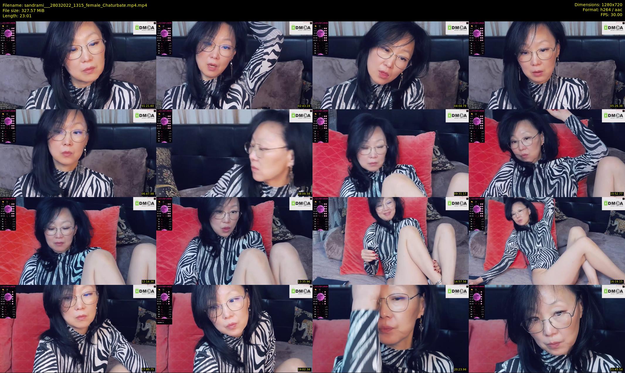 sandrami__ — 24 minute Chaturbate female cam show recording, 720p, Mar 28, 2022