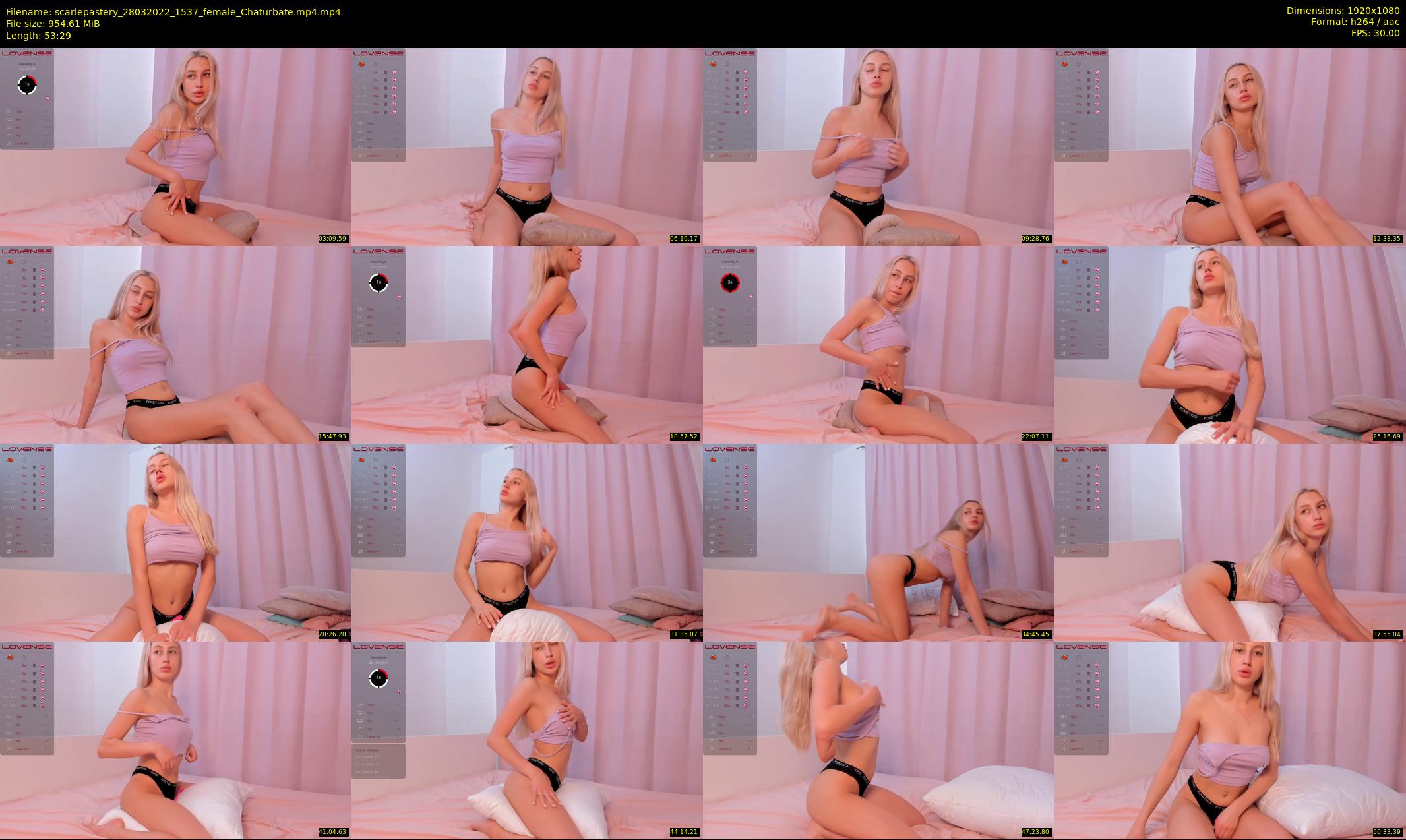 scarlepastery — 54 minute Chaturbate couple cam show recording, 1080p, Mar 28, 2022