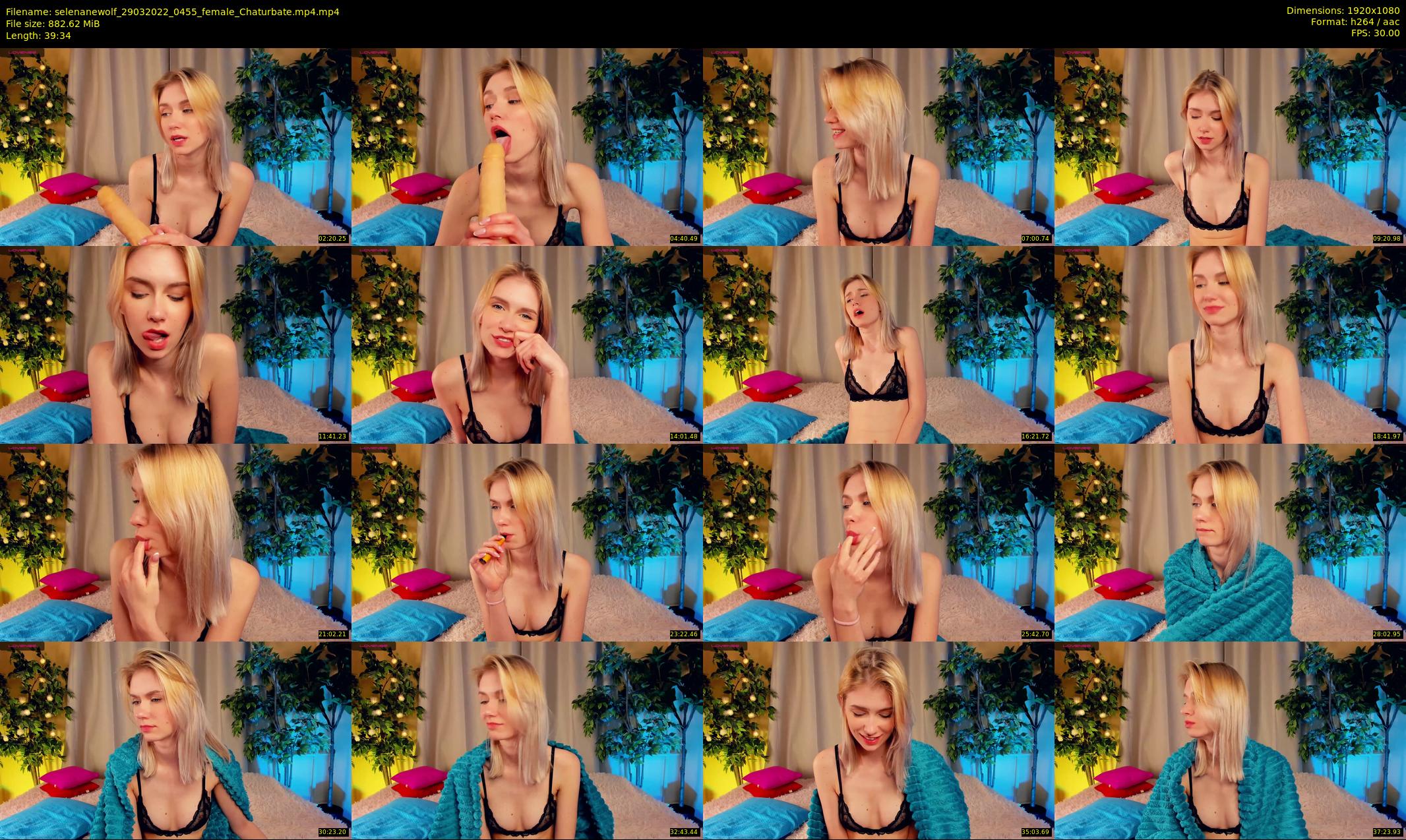 selenanewolf — 40 minute Chaturbate couple cam show recording, 1080p, Mar 29, 2022
