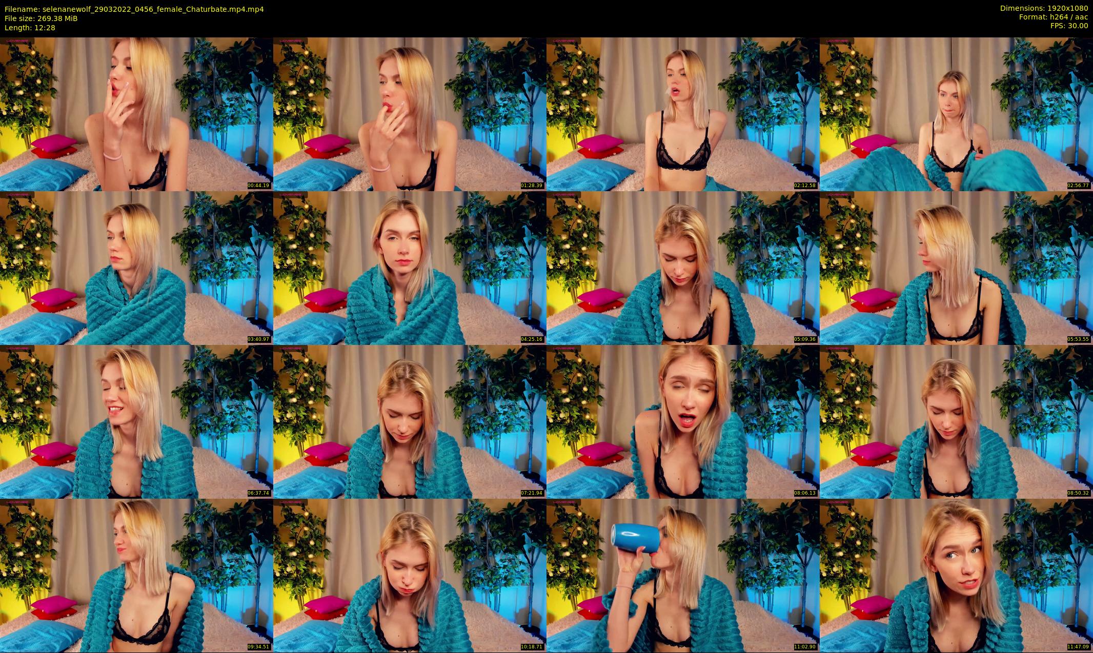 selenanewolf — 13 minute Chaturbate couple cam show recording, 1080p, Mar 29, 2022