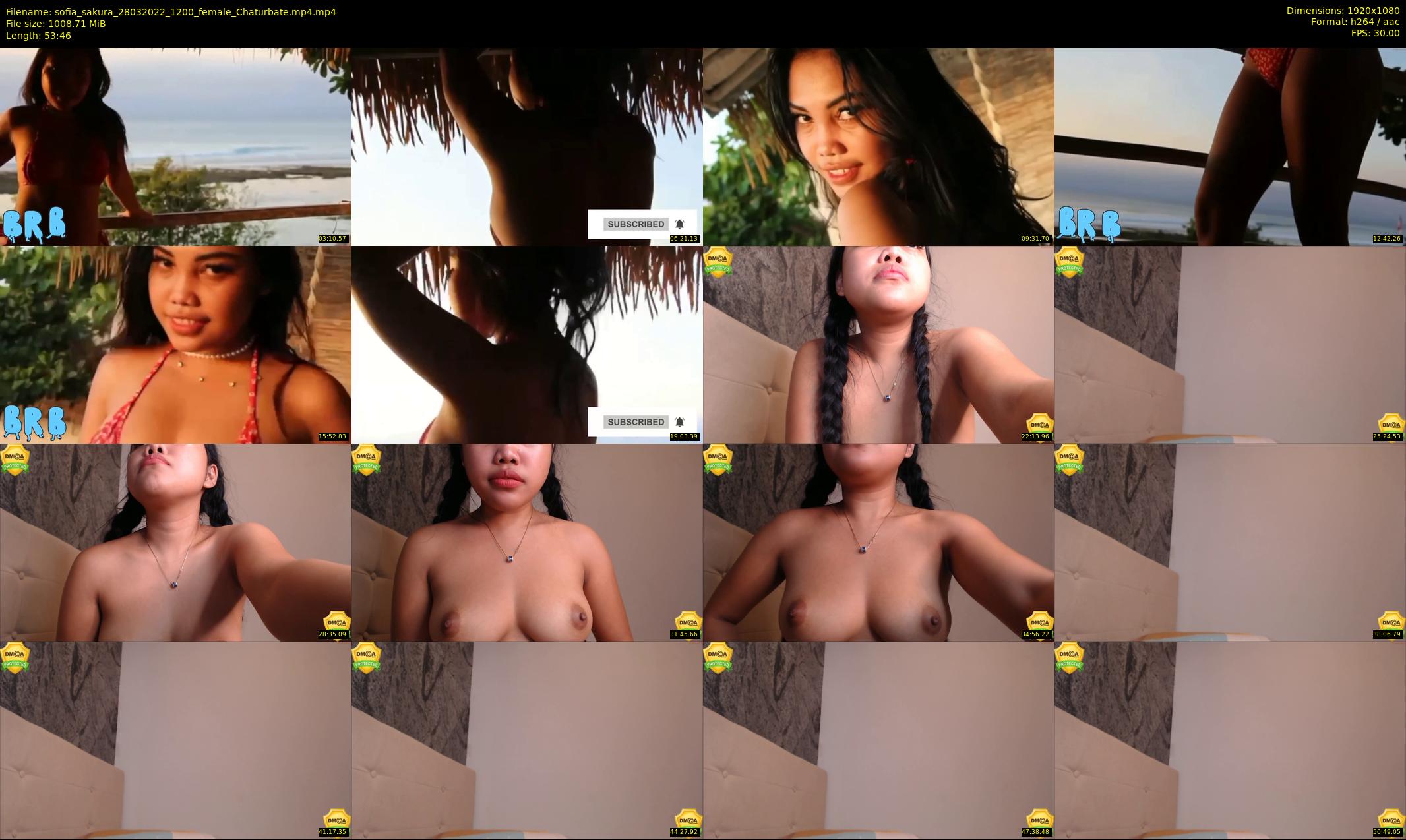sofia_sakura — 54 minute Chaturbate female cam show recording, 1080p, Mar 28, 2022