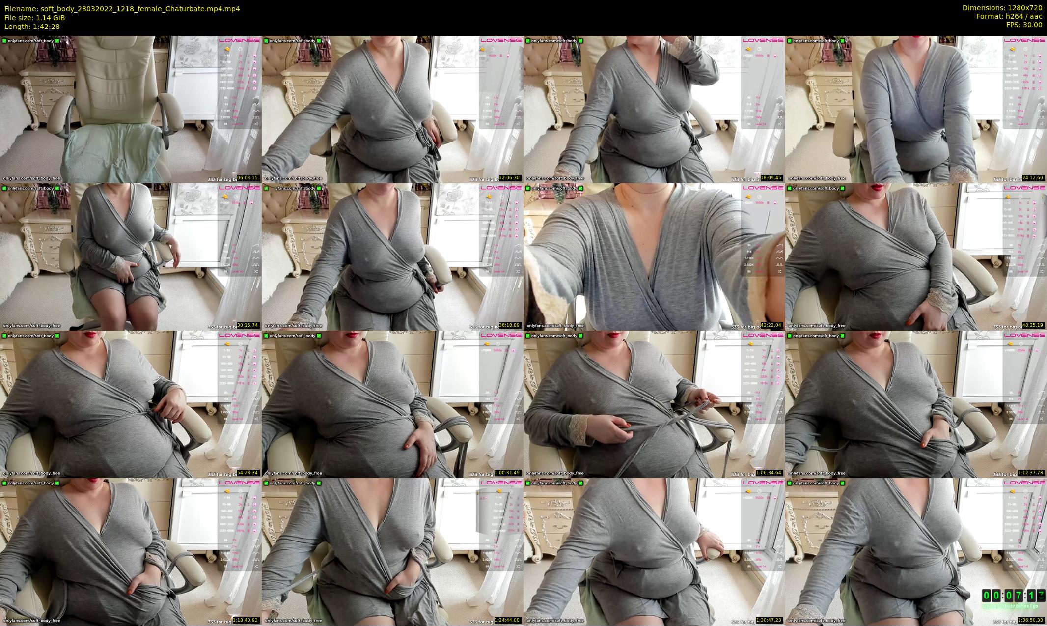 soft_body — 103 minute Chaturbate female cam show recording, 720p, Mar 28, 2022