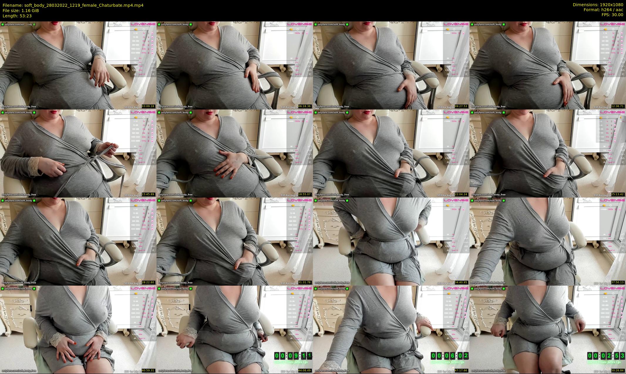 soft_body — 54 minute Chaturbate female cam show recording, 1080p, Mar 28, 2022