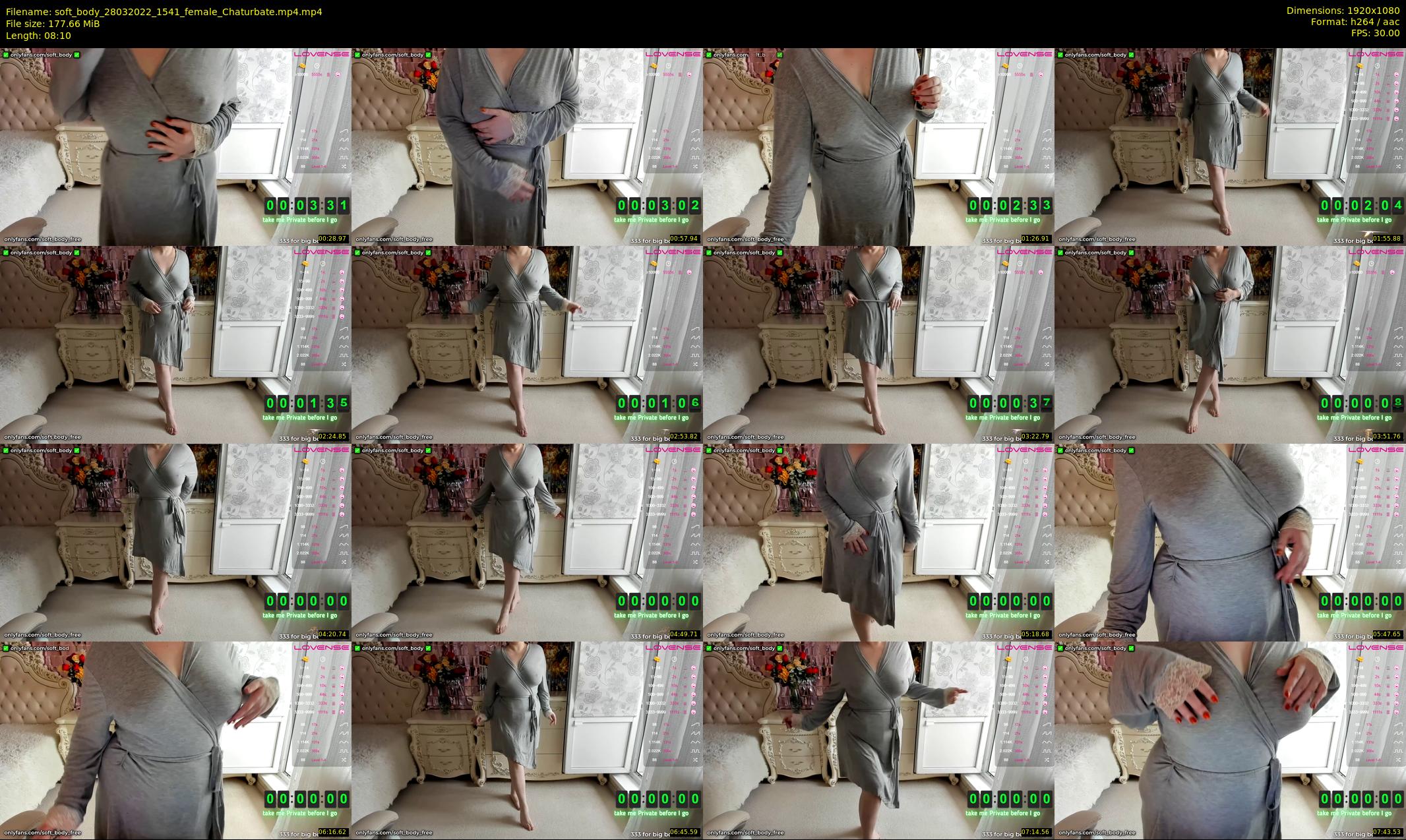 soft_body — 9 minute Chaturbate female cam show recording, 1080p, Mar 28, 2022