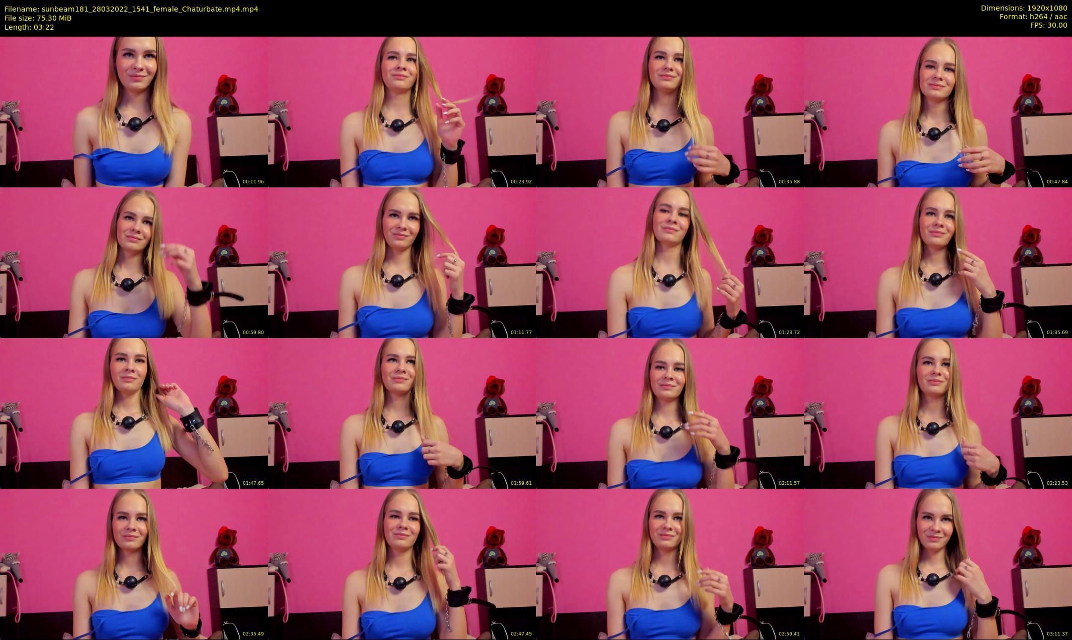 sunbeam181 — 4 minute Chaturbate female cam show recording, 1080p, Mar 28, 2022