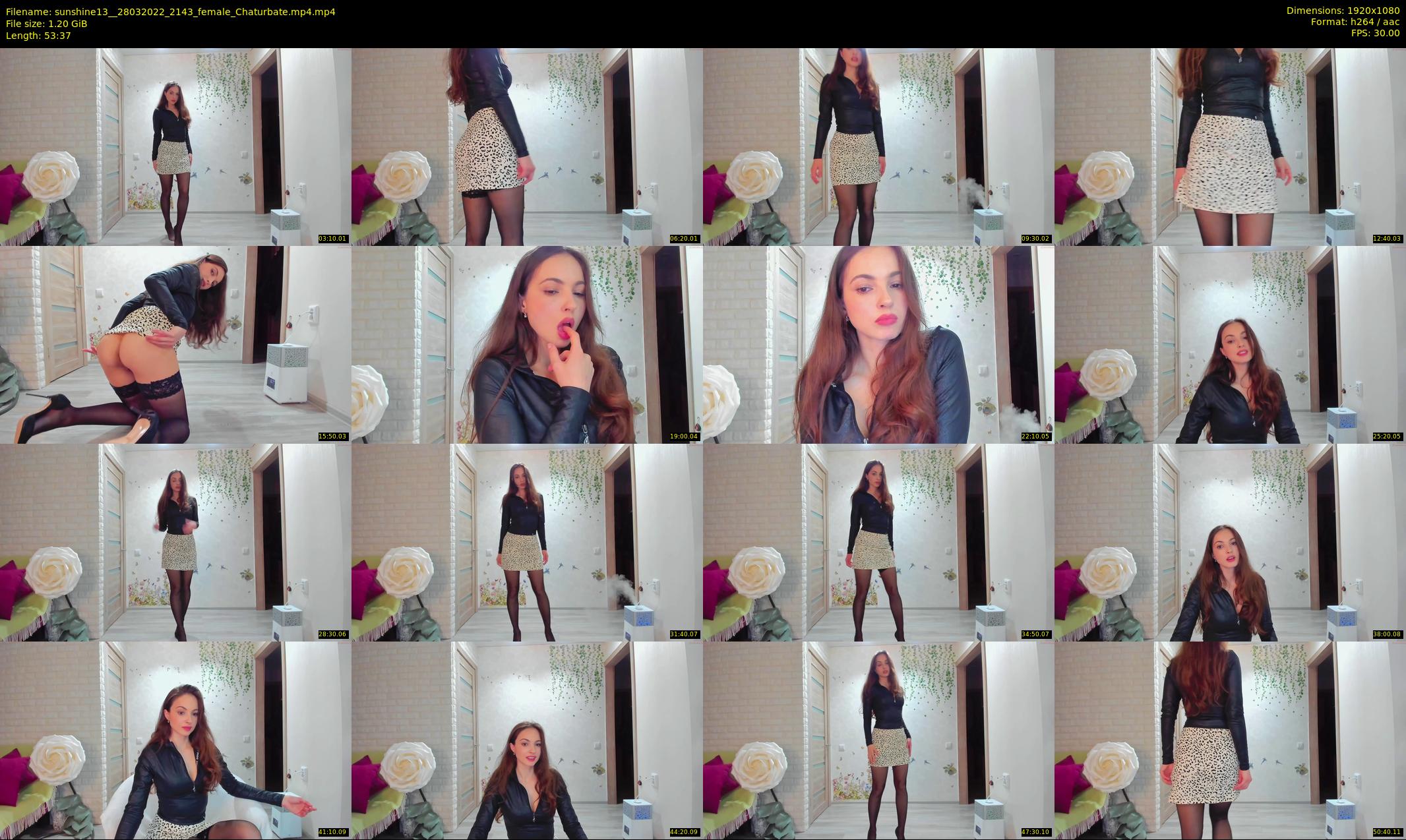 sunshine13_ — 54 minute Chaturbate female cam show recording, 1080p, Mar 28, 2022