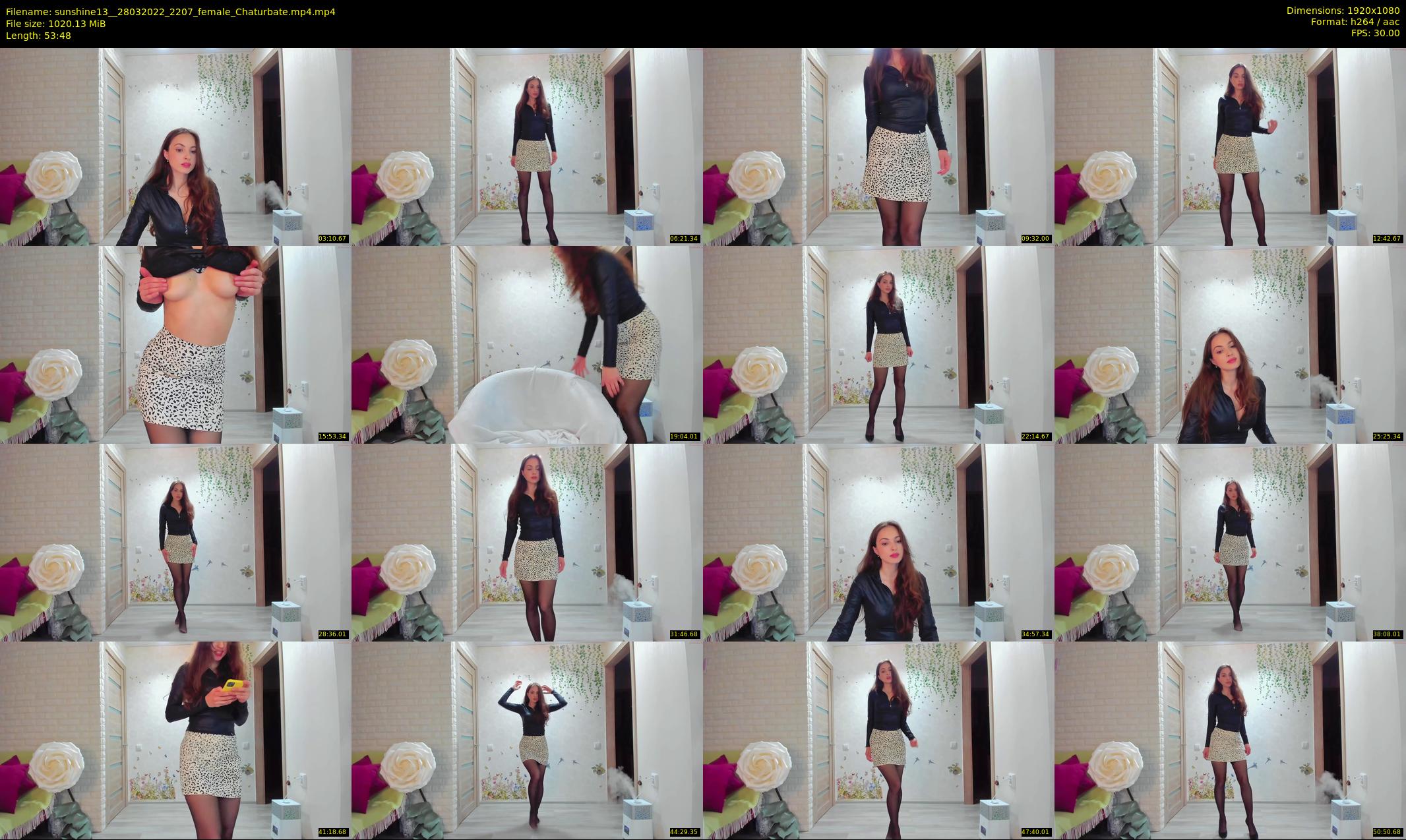 sunshine13_ — 54 minute Chaturbate female cam show recording, 1080p, Mar 28, 2022