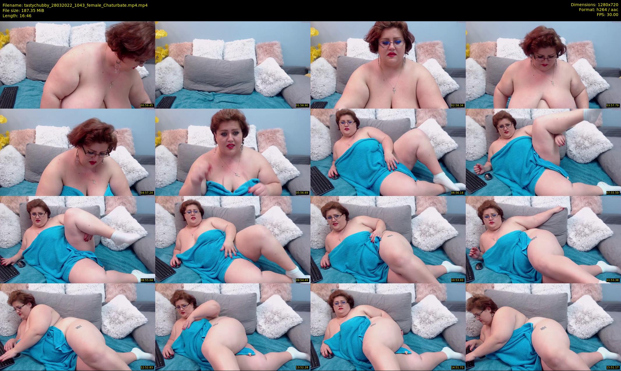 tastychubby — 17 minute Chaturbate female cam show recording, 720p, Mar 28, 2022