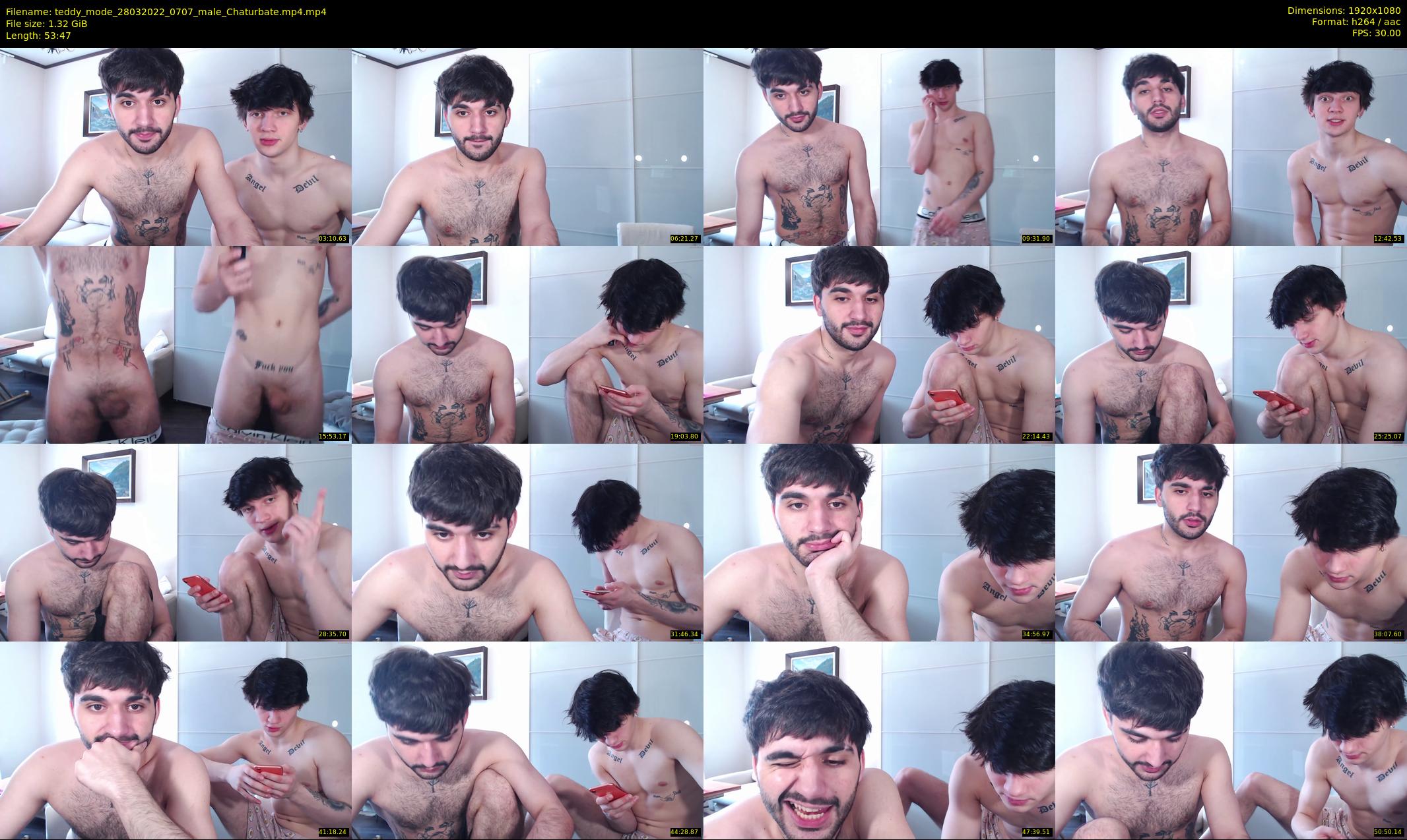 teddy_mode — 54 minute Chaturbate couple cam show recording, 1080p, Mar 28, 2022