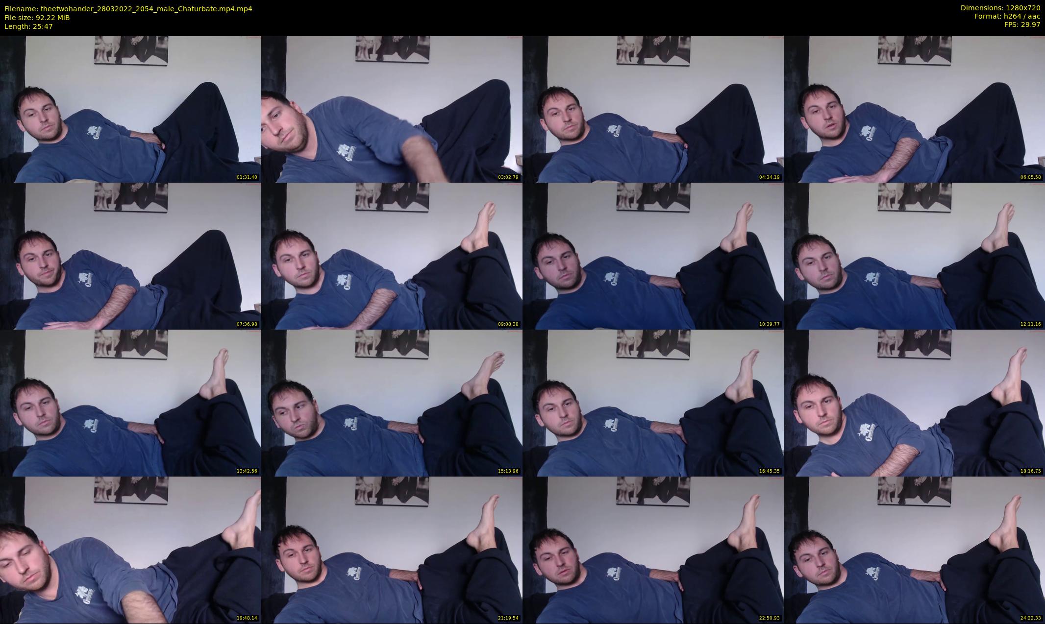 theetwohander — 26 minute Chaturbate male cam show recording, 720p, Mar 28, 2022