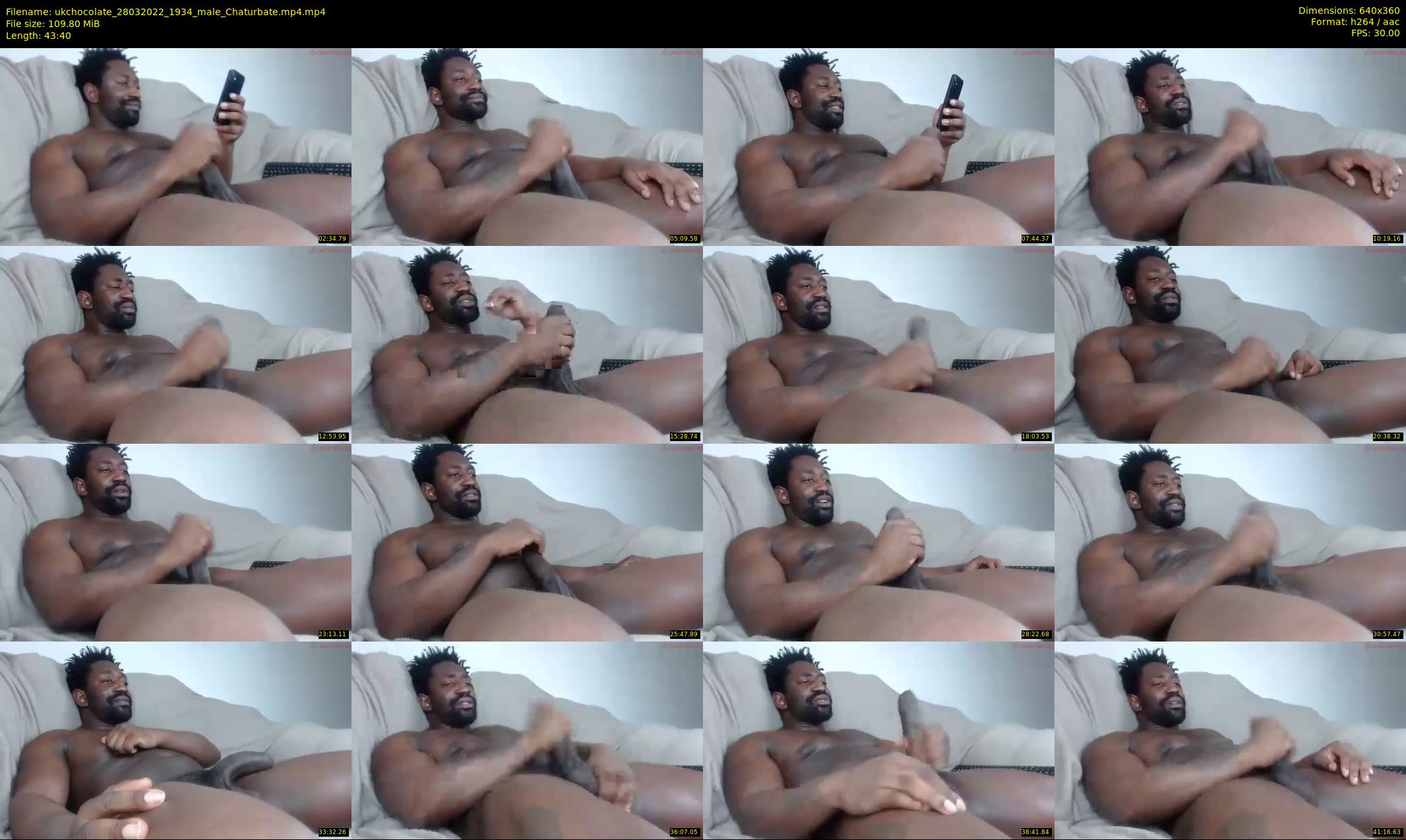 ukchocolate — 44 minute Chaturbate male cam show recording, 360p, Mar 28, 2022
