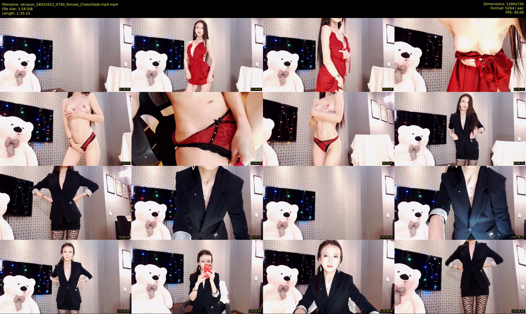 verasun — 96 minute Chaturbate female cam show recording, 720p, Mar 28, 2022