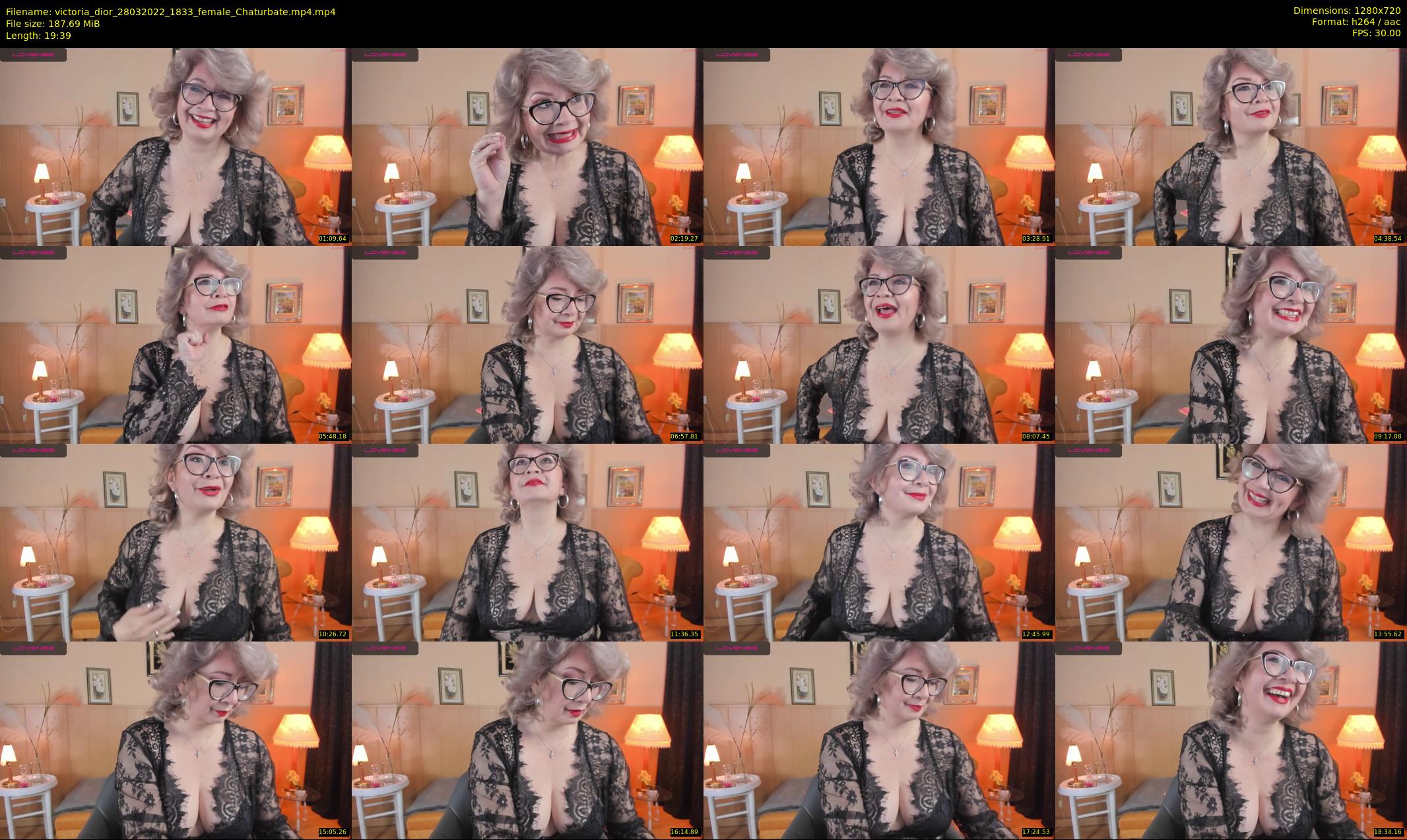 victoria_dior — 20 minute Chaturbate female cam show recording, 720p, Mar 28, 2022