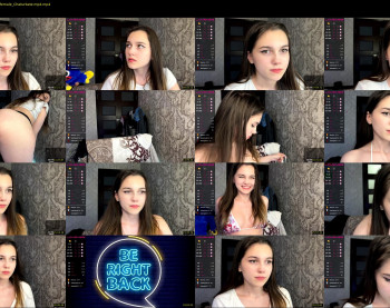 vrchan — 40 minute Chaturbate couple cam show recording, 1080p, Mar 28, 2022