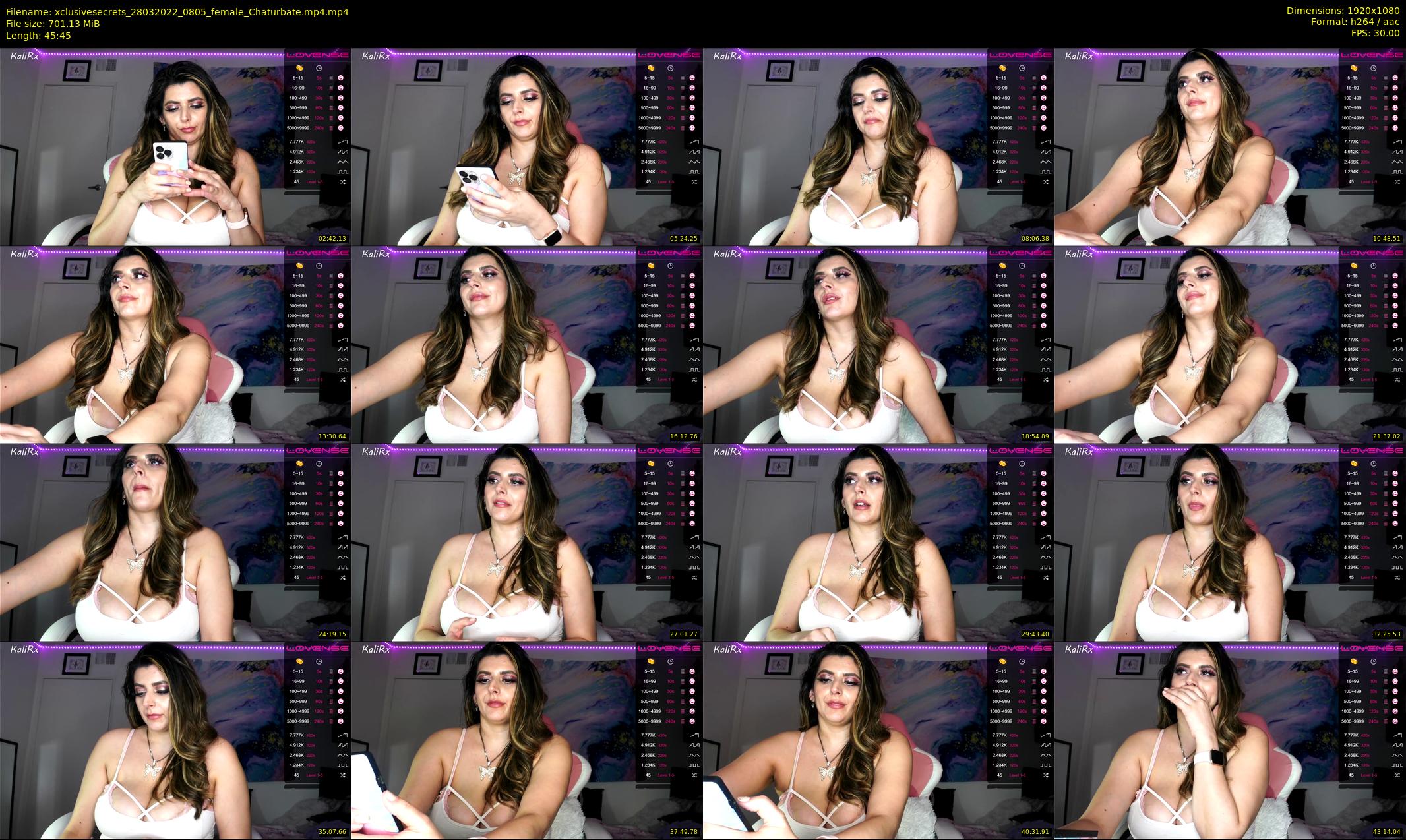 xclusivesecrets — 46 minute Chaturbate female cam show recording, 1080p, Mar 28, 2022