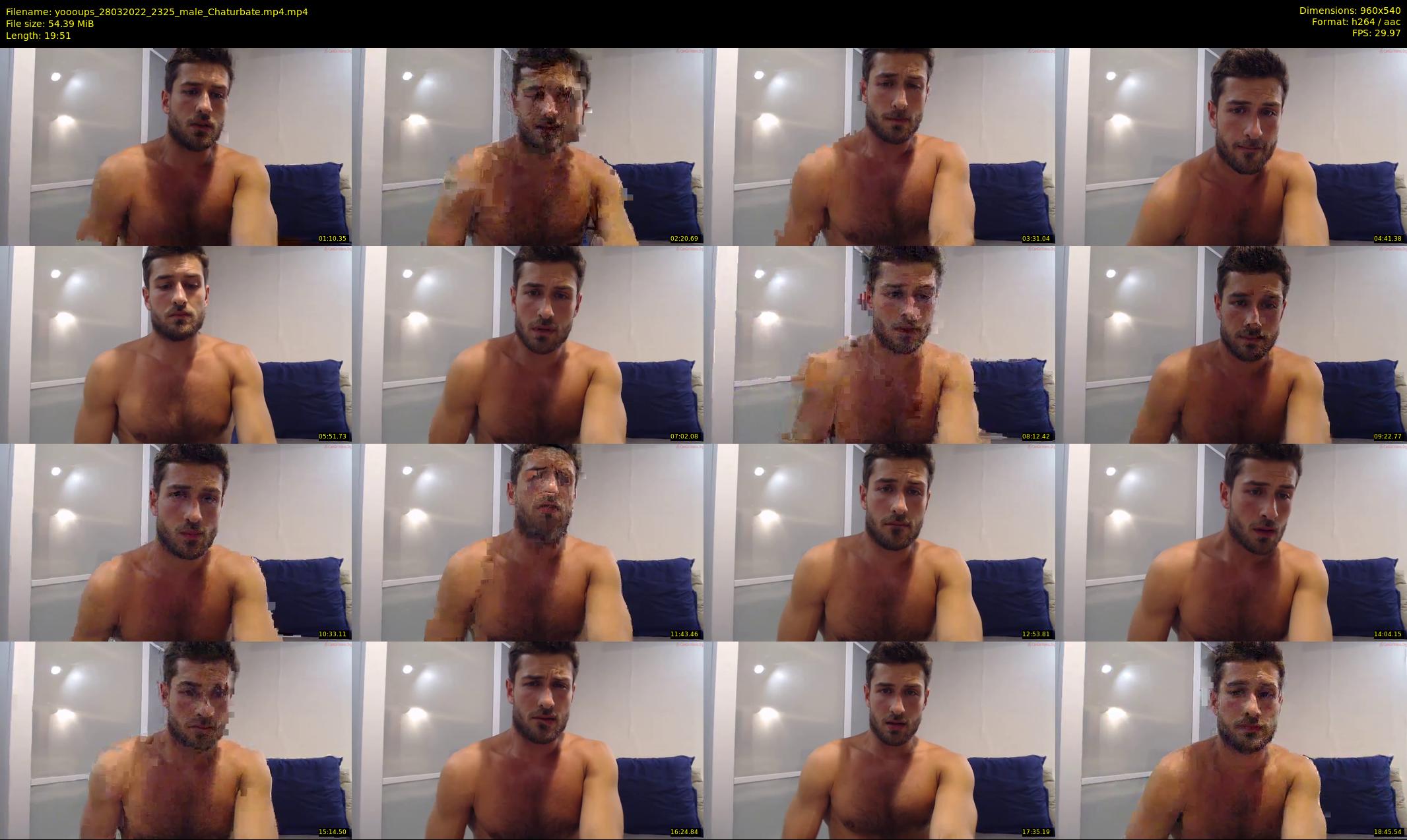 yoooups — 20 minute Chaturbate male cam show recording, 480p, Mar 28, 2022