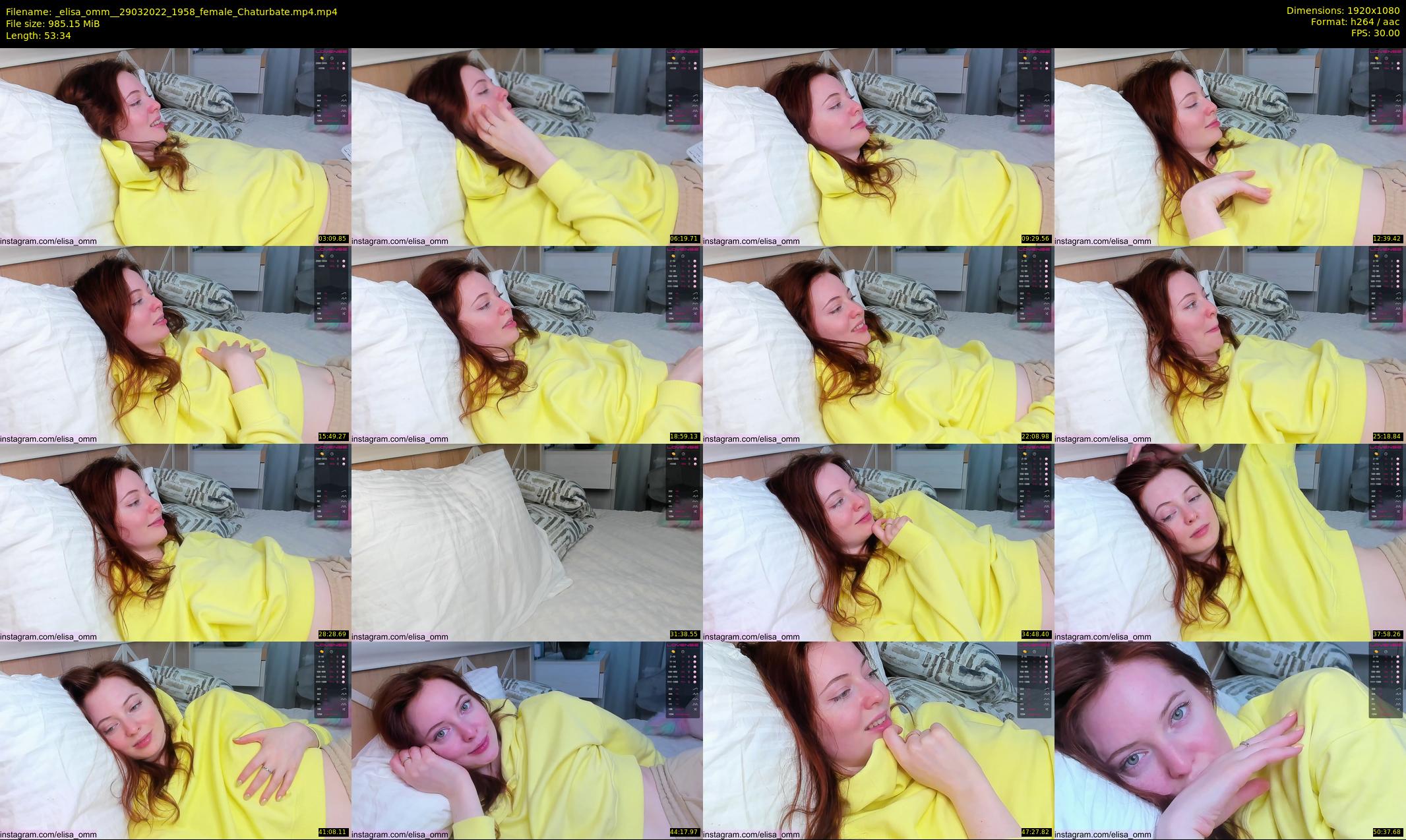 _elisa_omm_ — 54 minute Chaturbate female cam show recording, 1080p, Mar 29, 2022