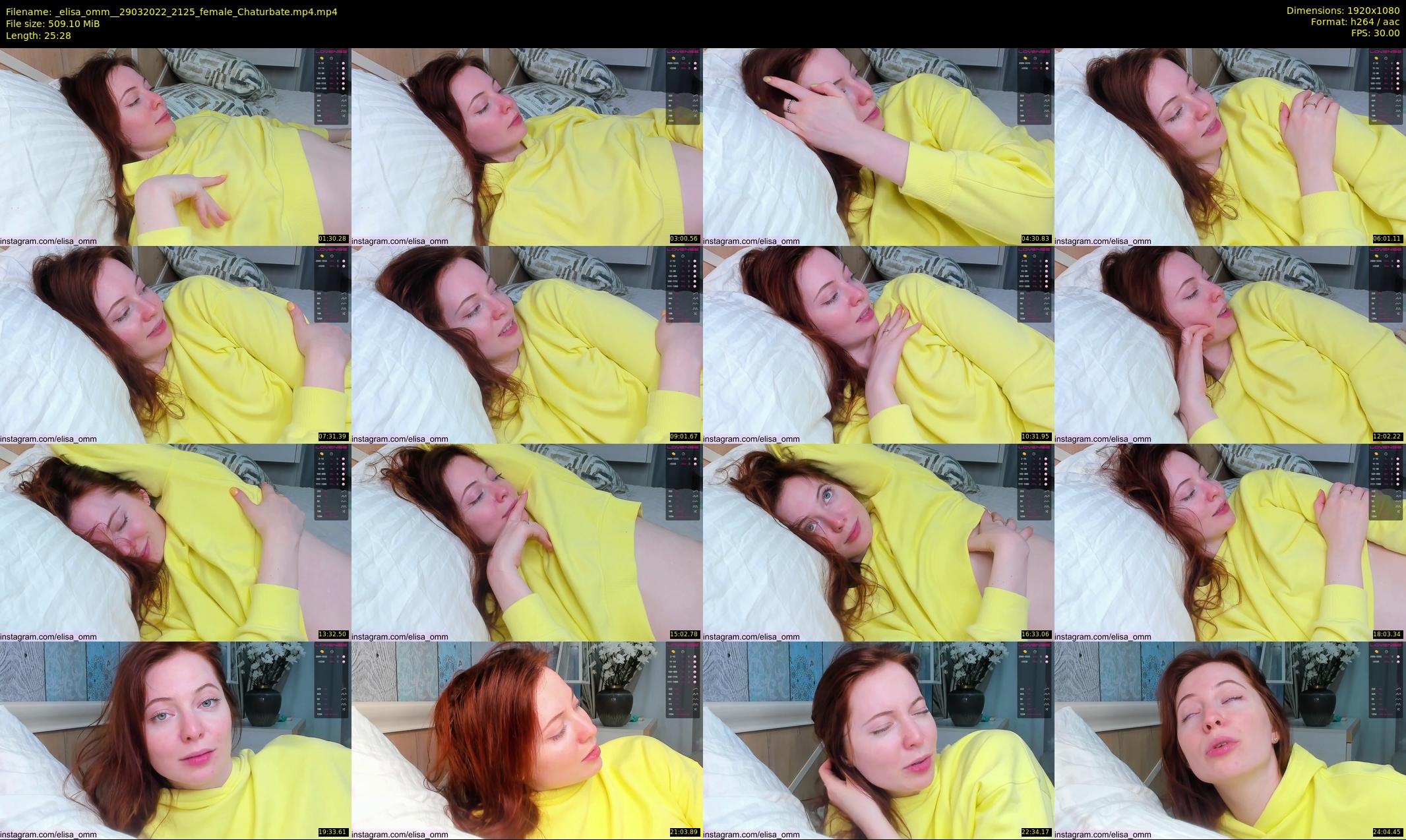 _elisa_omm_ — 26 minute Chaturbate female cam show recording, 1080p, Mar 29, 2022
