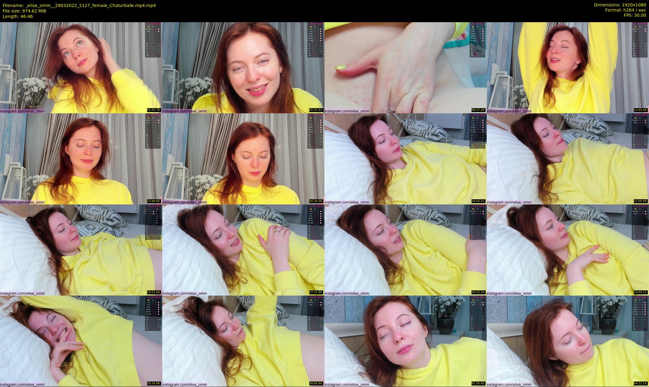 _elisa_omm_ — 47 minute Chaturbate female cam show recording, 1080p, Mar 29, 2022