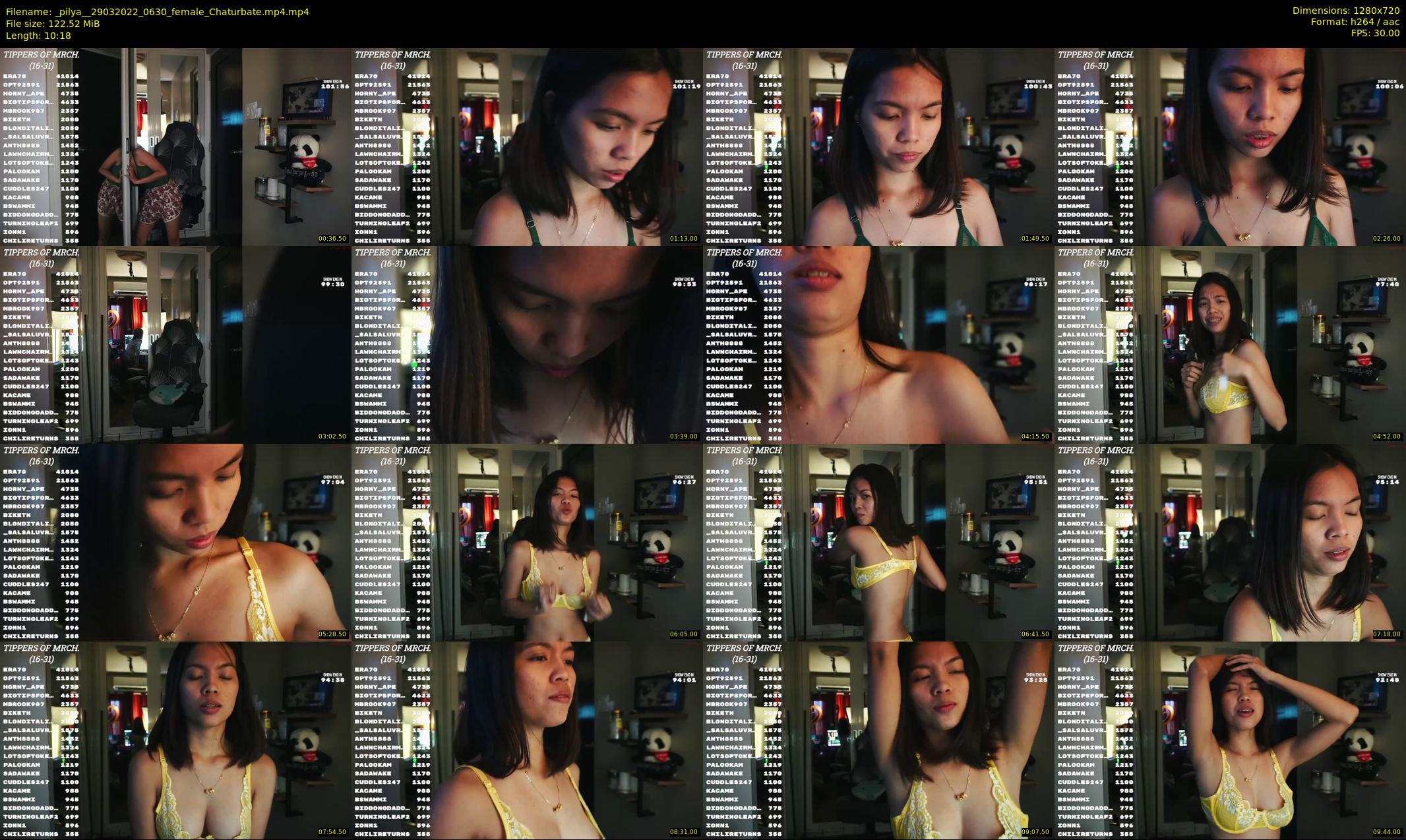 _pilya_ — 11 minute Chaturbate female cam show recording, 720p, Mar 29, 2022