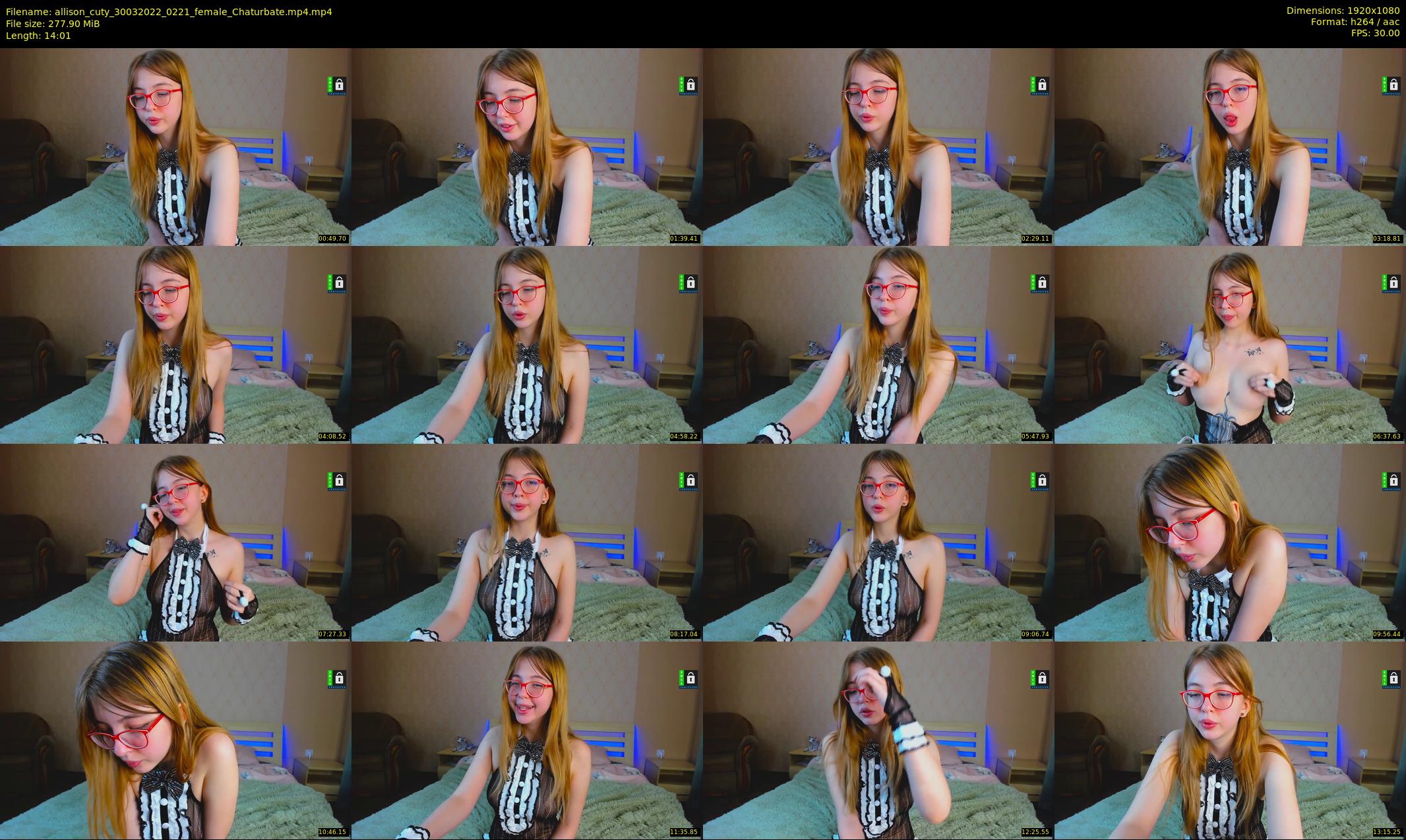 allison_cuty — 15 minute Chaturbate female cam show recording, 1080p, Mar 30, 2022