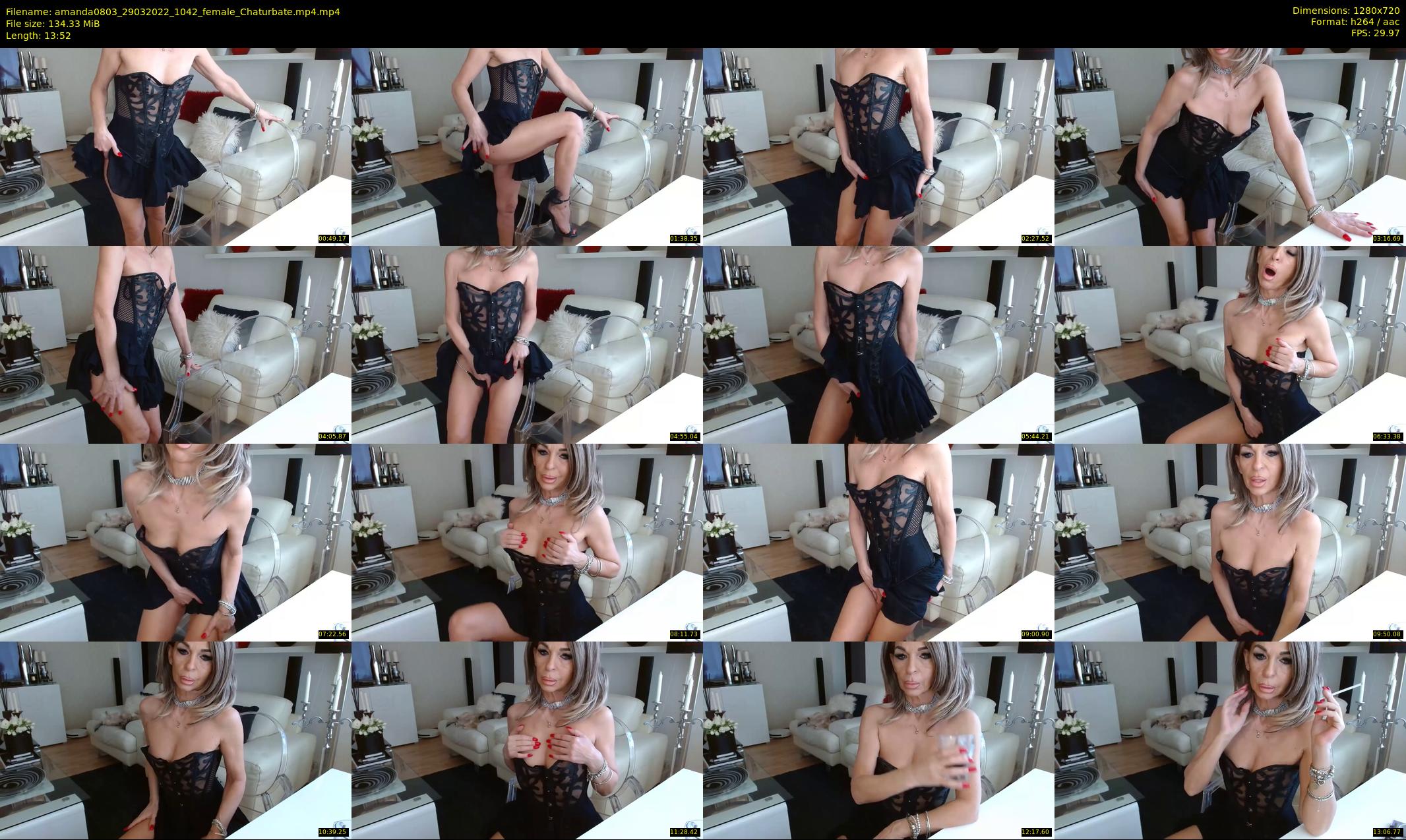 amanda0803 — 14 minute Chaturbate female cam show recording, 720p, Mar 29, 2022