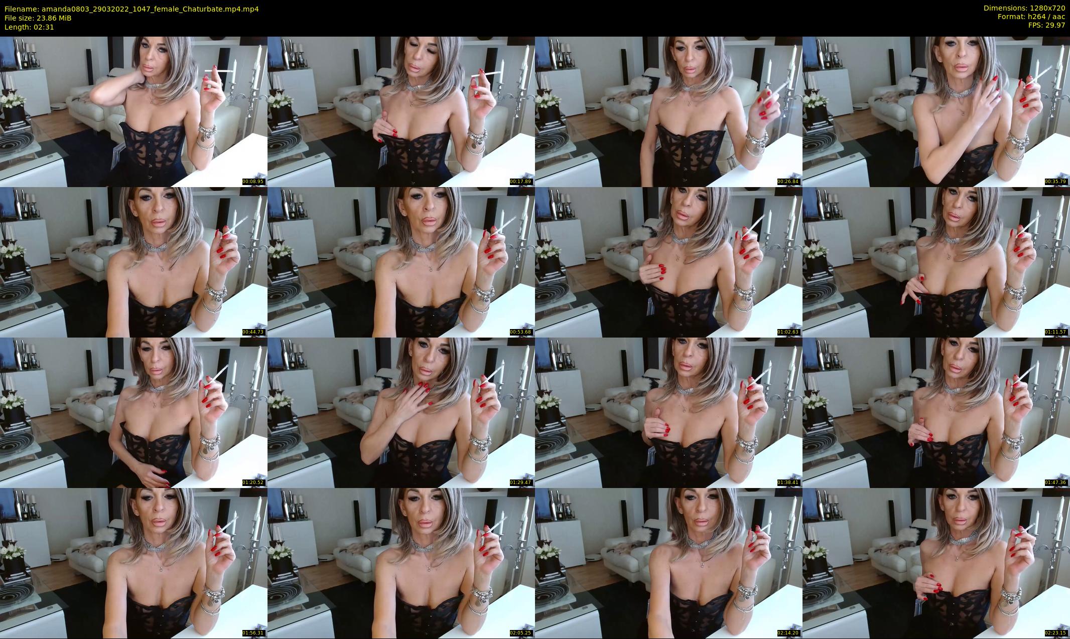 amanda0803 — 3 minute Chaturbate female cam show recording, 720p, Mar 29, 2022