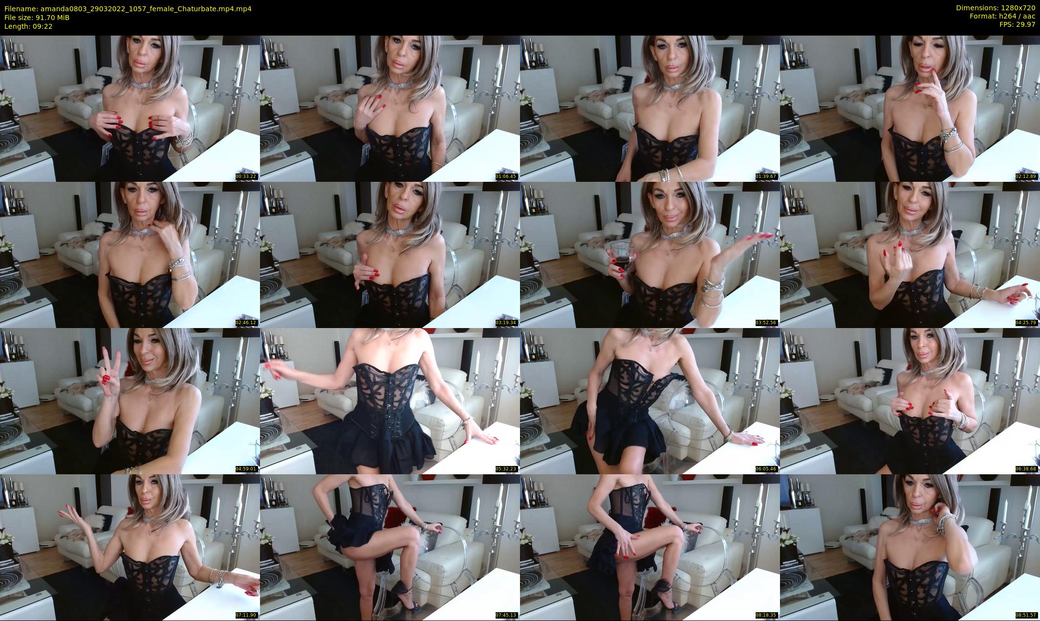 amanda0803 — 10 minute Chaturbate female cam show recording, 720p, Mar 29, 2022