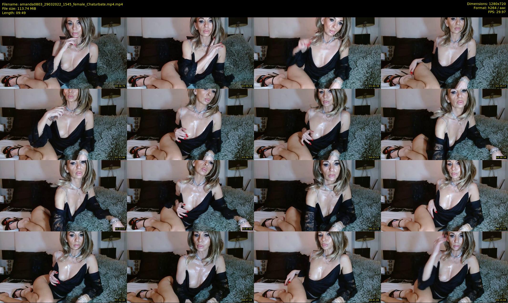 amanda0803 — 10 minute Chaturbate female cam show recording, 720p, Mar 29, 2022