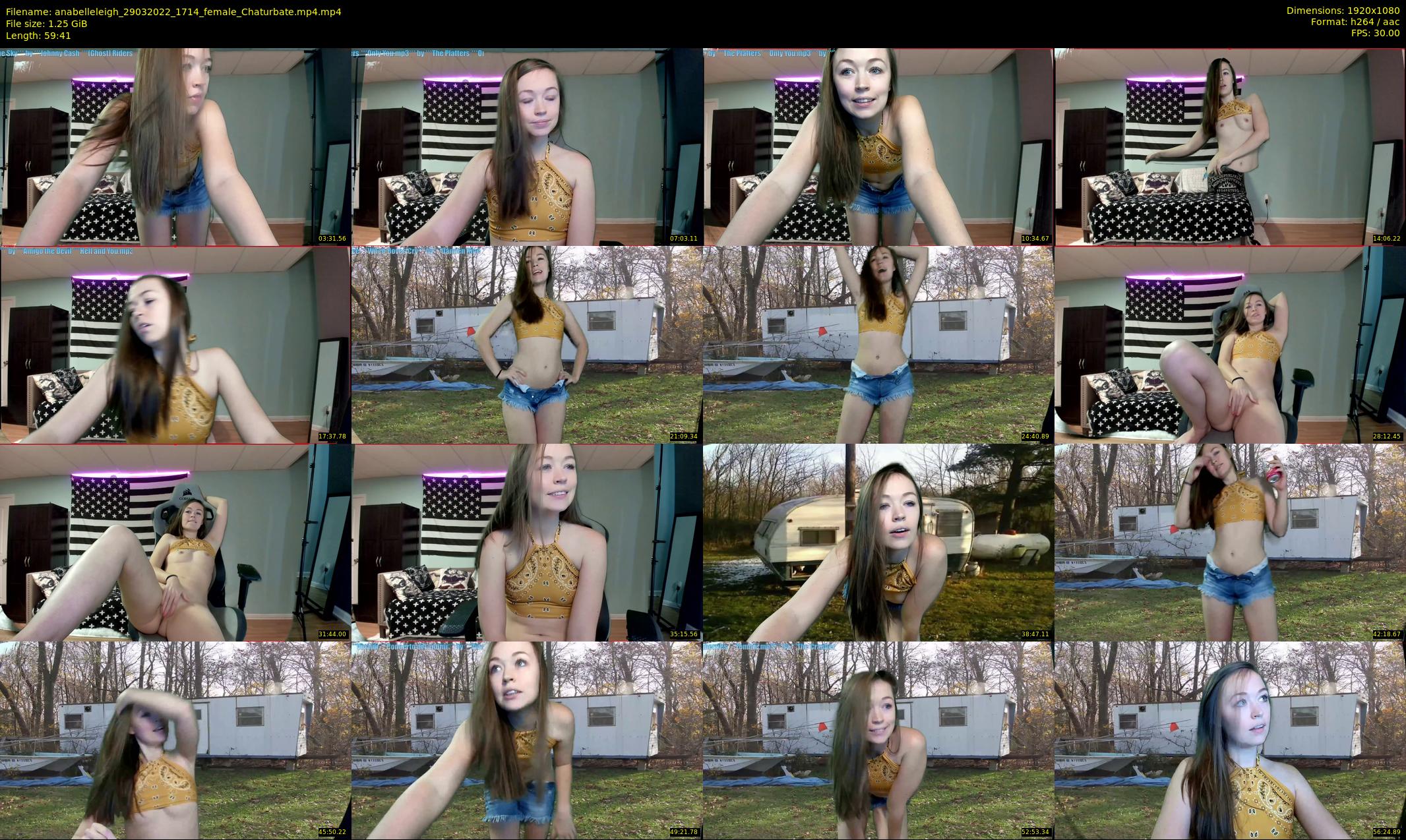 anabelleleigh — 60 minute Chaturbate female cam show recording, 1080p, Mar 29, 2022