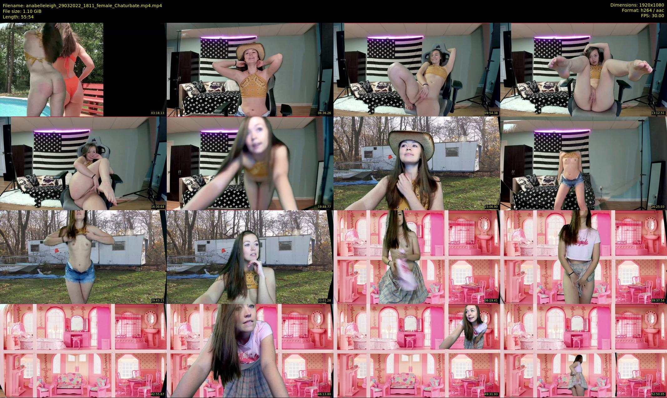 anabelleleigh — 56 minute Chaturbate female cam show recording, 1080p, Mar 29, 2022