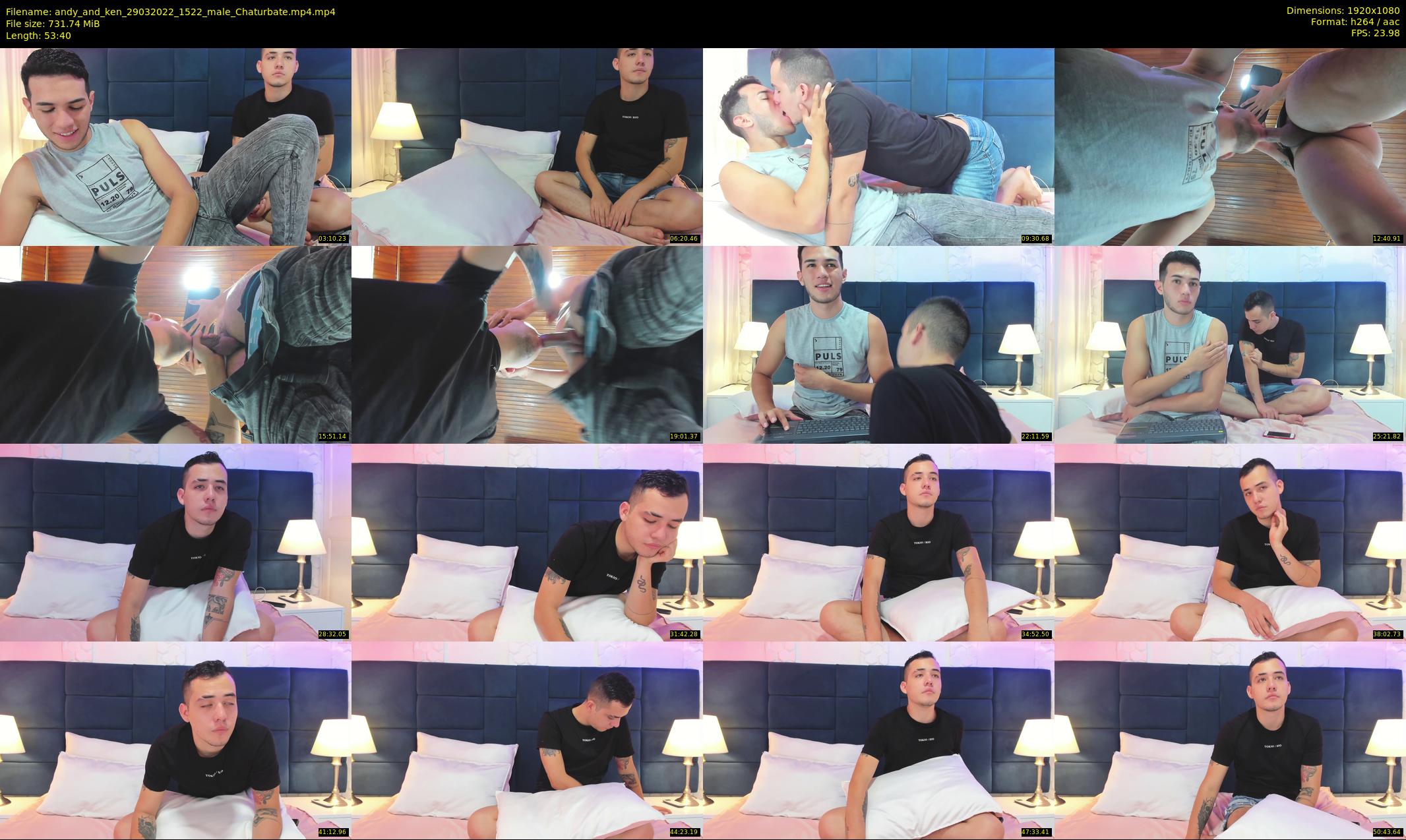 andy_and_ken — 54 minute Chaturbate male cam show recording, 1080p, Mar 29, 2022